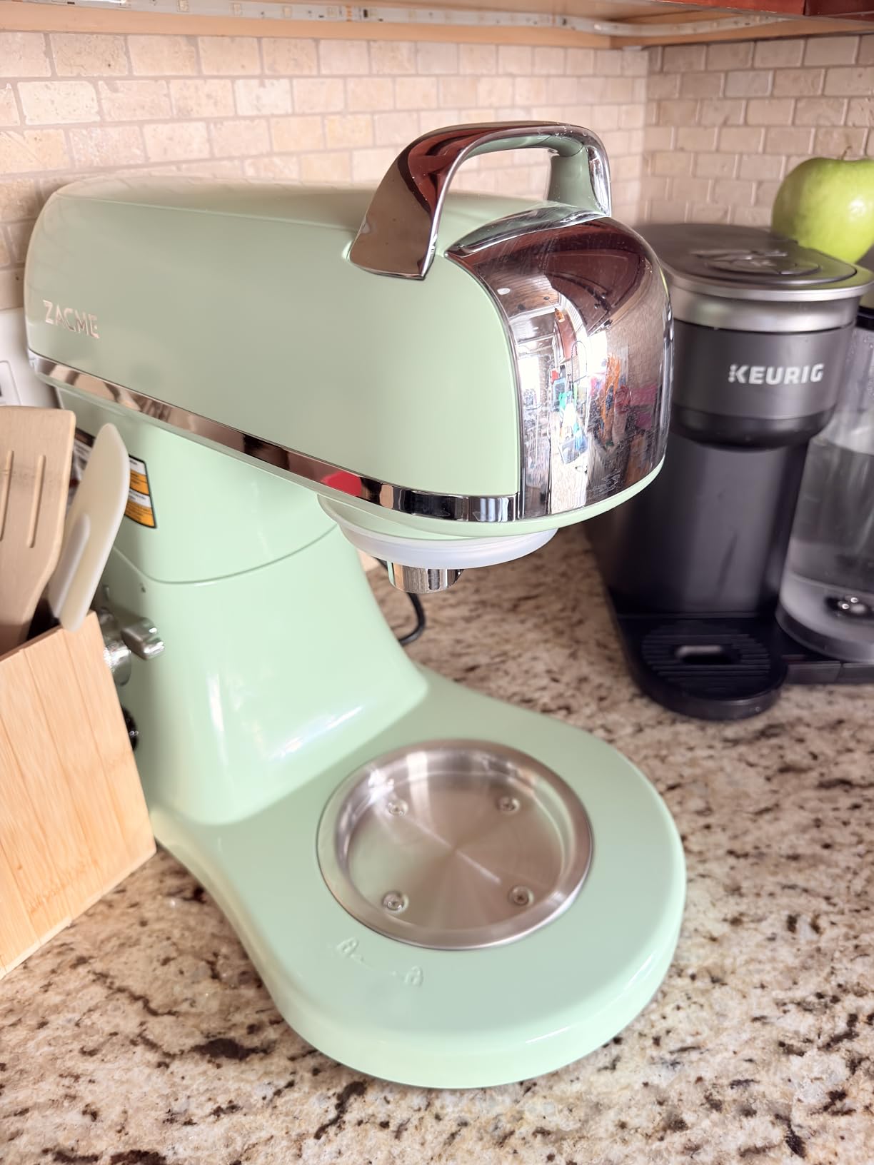 8.4QT Commercial Stand Mixer 800W with Aluminum Die Casting Meets the Standard of NSF/ANSI 8-2023, Mixers Kitchen Electric Stand Mixer with Stainless Steel 8L Bowl, Dough Hook, Whisk and Beater customer photo 2