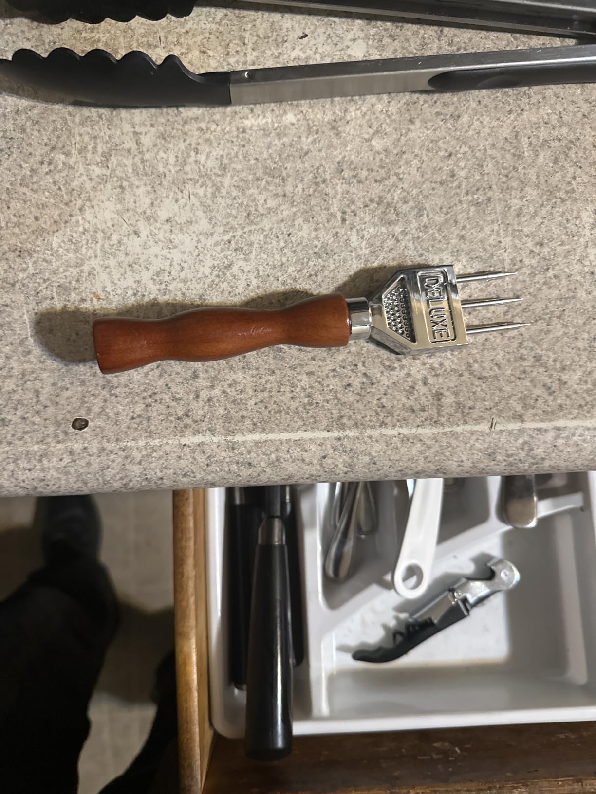 Ice Pick Stainless Steel with Safety Wooden Handle for Kitchen Tool customer photo 2