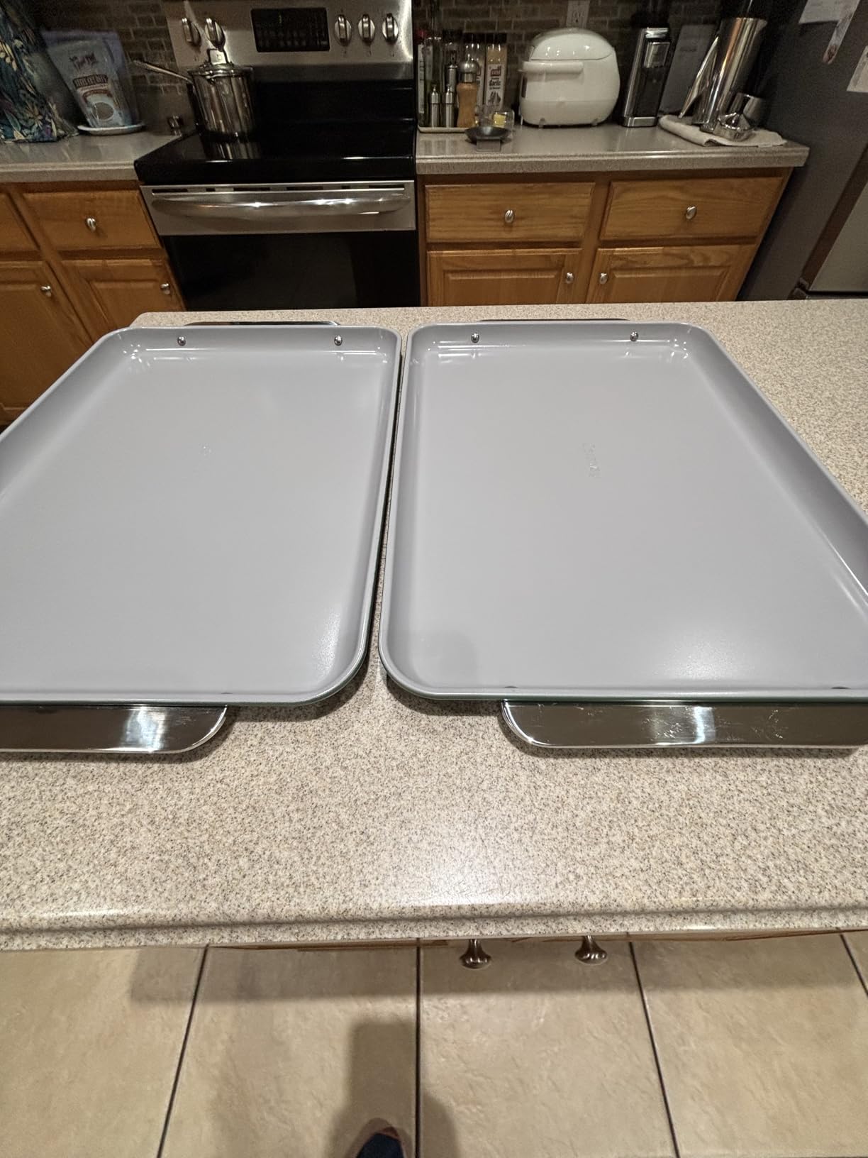 Caraway Non-Stick Ceramic Baking Sheet - Naturally Slick Ceramic Coating - Non-Toxic, PTFE & PFOA Free - Perfect for Baking, Roasting, and More - Large (18