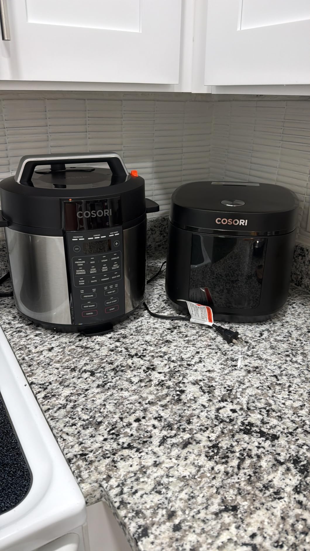 Cosori Pressure Cooker 6QT, Stainless Steel, 9-in-1 Multi Cooker, 12 Safety Features, Ceramic Inner Pot, Rice, Slow Cook, Sous Vide, Saute, 1100W customer photo 2