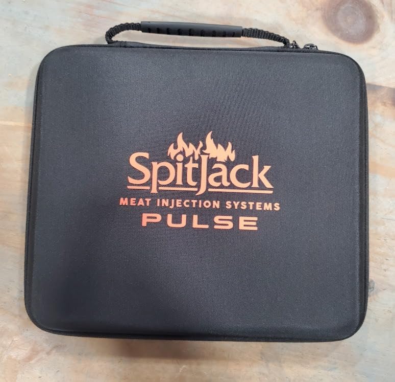 SpitJack PULSE Meat Injector Gun, BBQ Meat Marinade Injector Kit, 50ml with 4 Stainless Steel Needles, Case and Guide customer photo 1