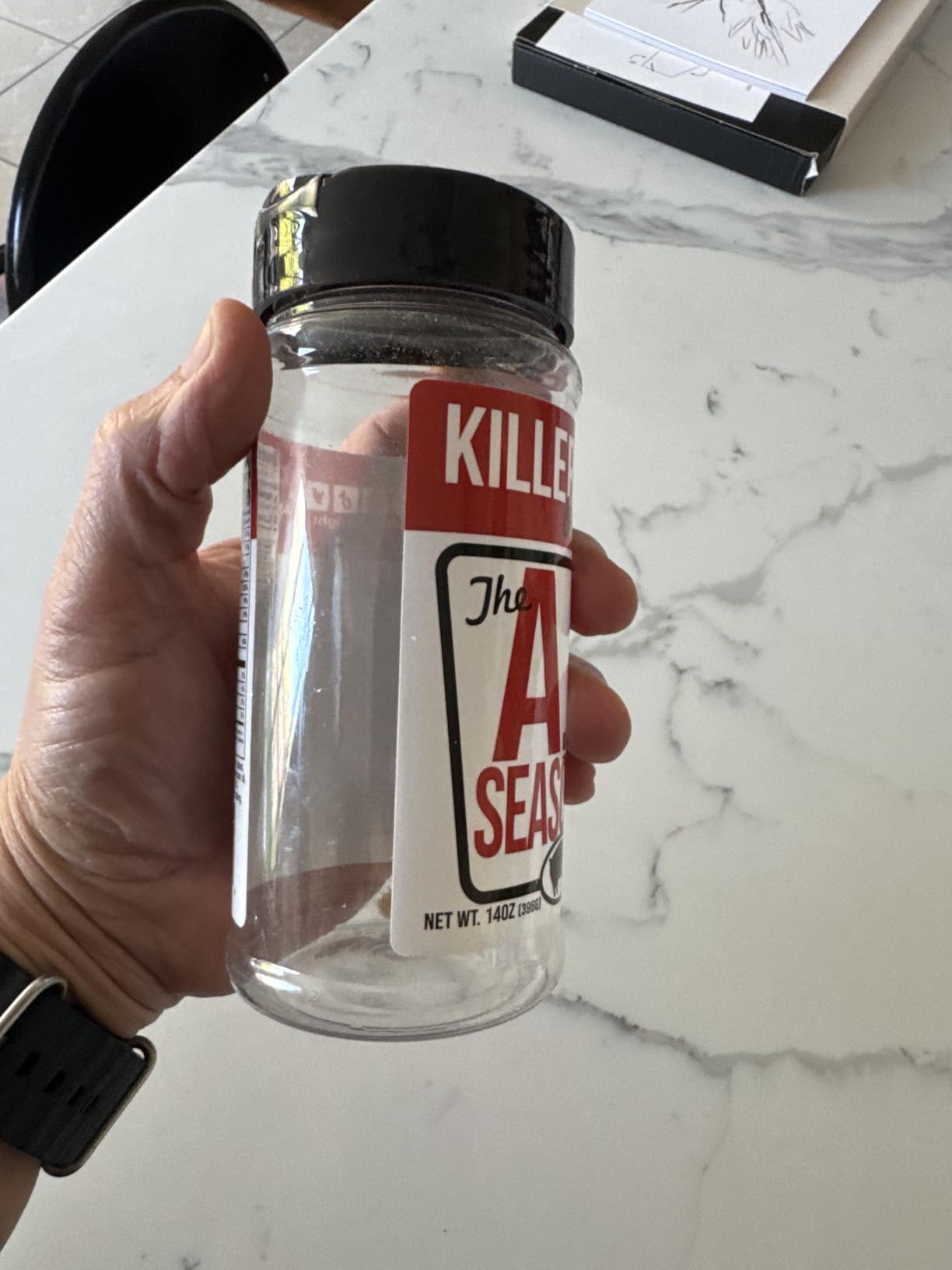 Killer Hogs AP Seasoning, Championship BBQ and Grill All Purpose Dry Rub for Beef, Steak, Burgers, Pork, and Chicken, Salt, Pepper, Garlic, 21.7 oz Shaker customer photo 1