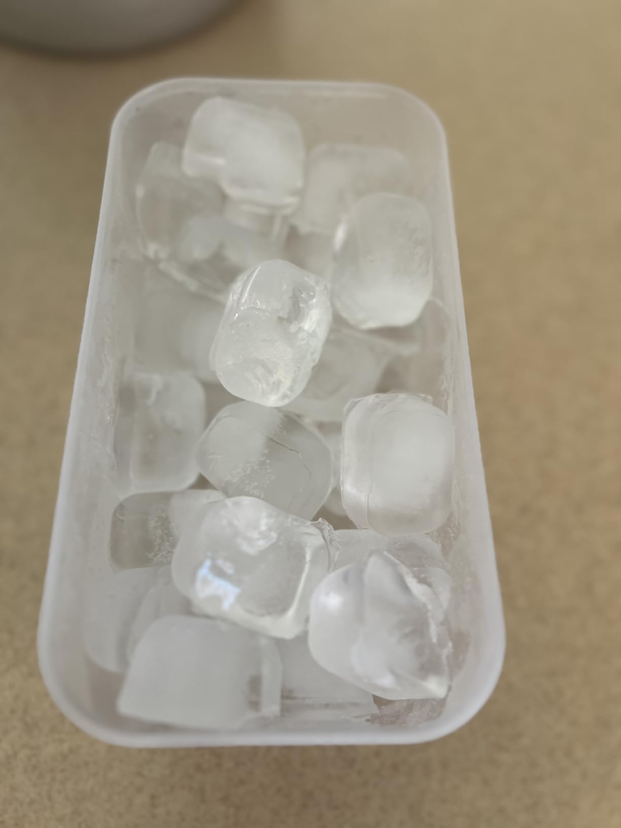 DOQAUS Ice Cube Tray with Lid and Bin - 4 Pack Silicone Ice Cube Trays for Freezer, Stackable Ice Bucket Kits with Storage Container & Scoop for Kitchen, RV, Cocktail, Coffee customer photo 2
