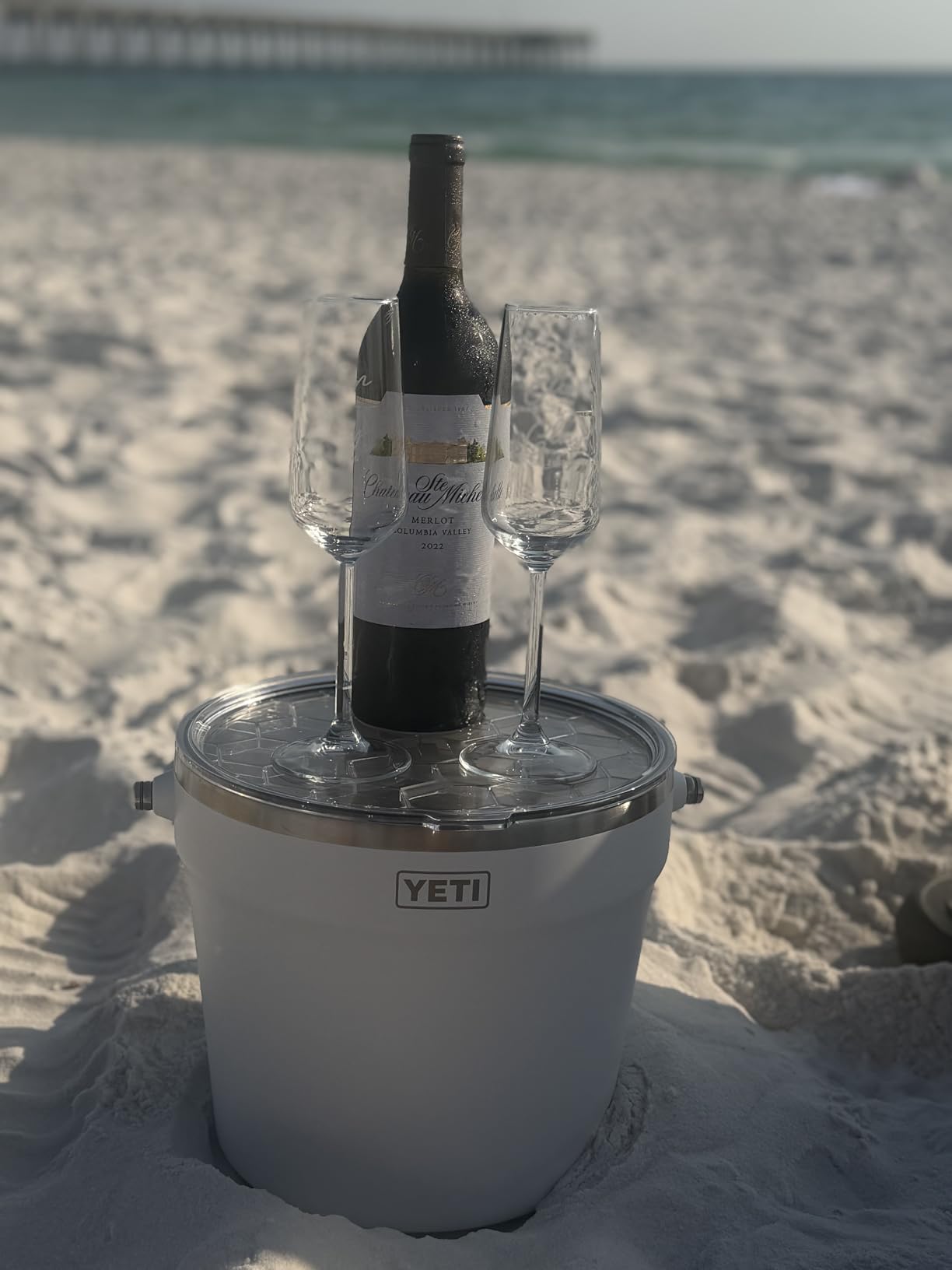 YETI Beverage/Ice Bucket, Holds 6 Longnecks or 3 Bottles of Wine customer photo 2