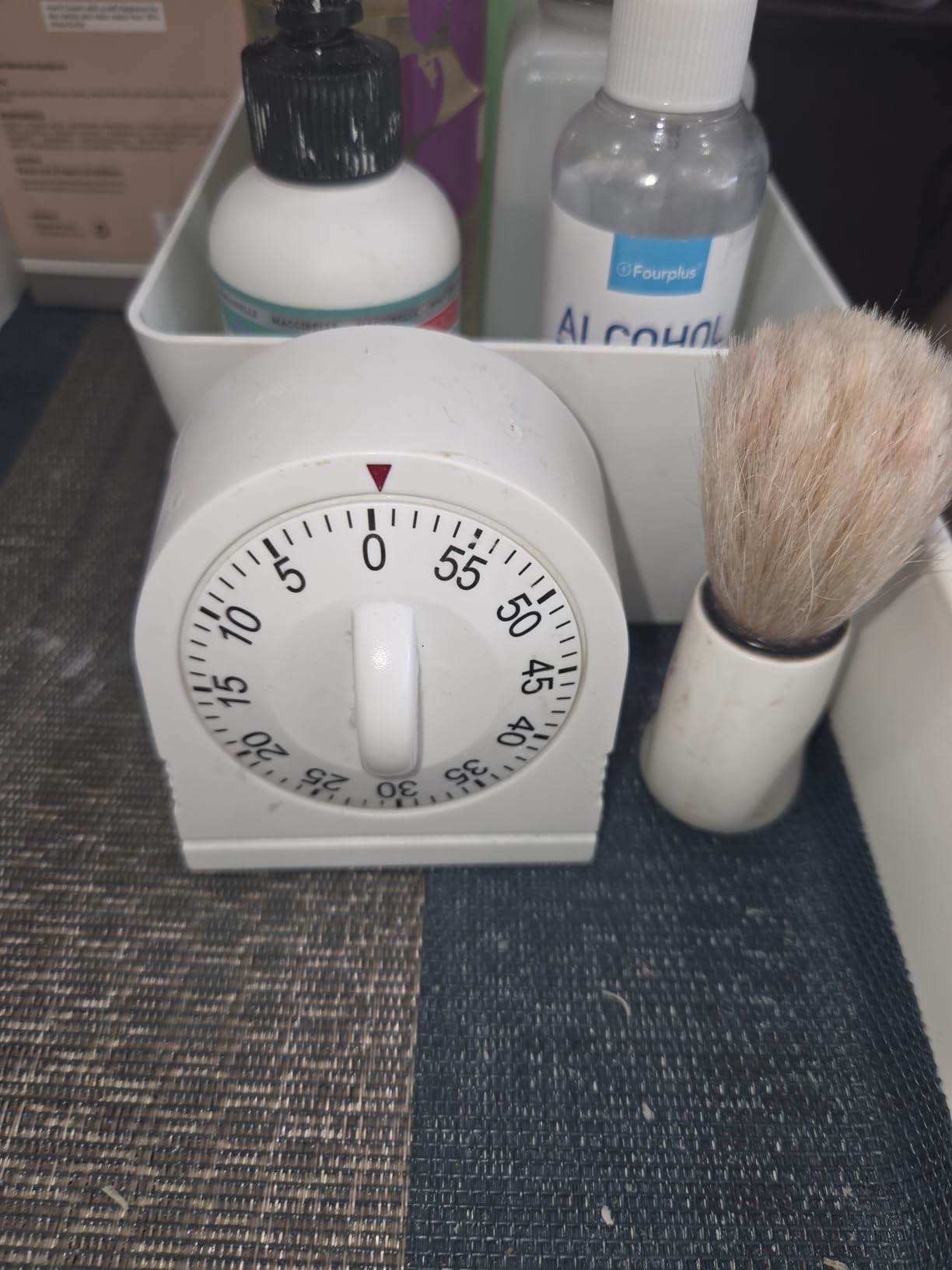 60 Minute Wind Up Timer, Visual Mechanical Timer with Loud Alarm, Manual Countdown Timers for Classroom, Home, Study and Cooking (White) customer photo 2