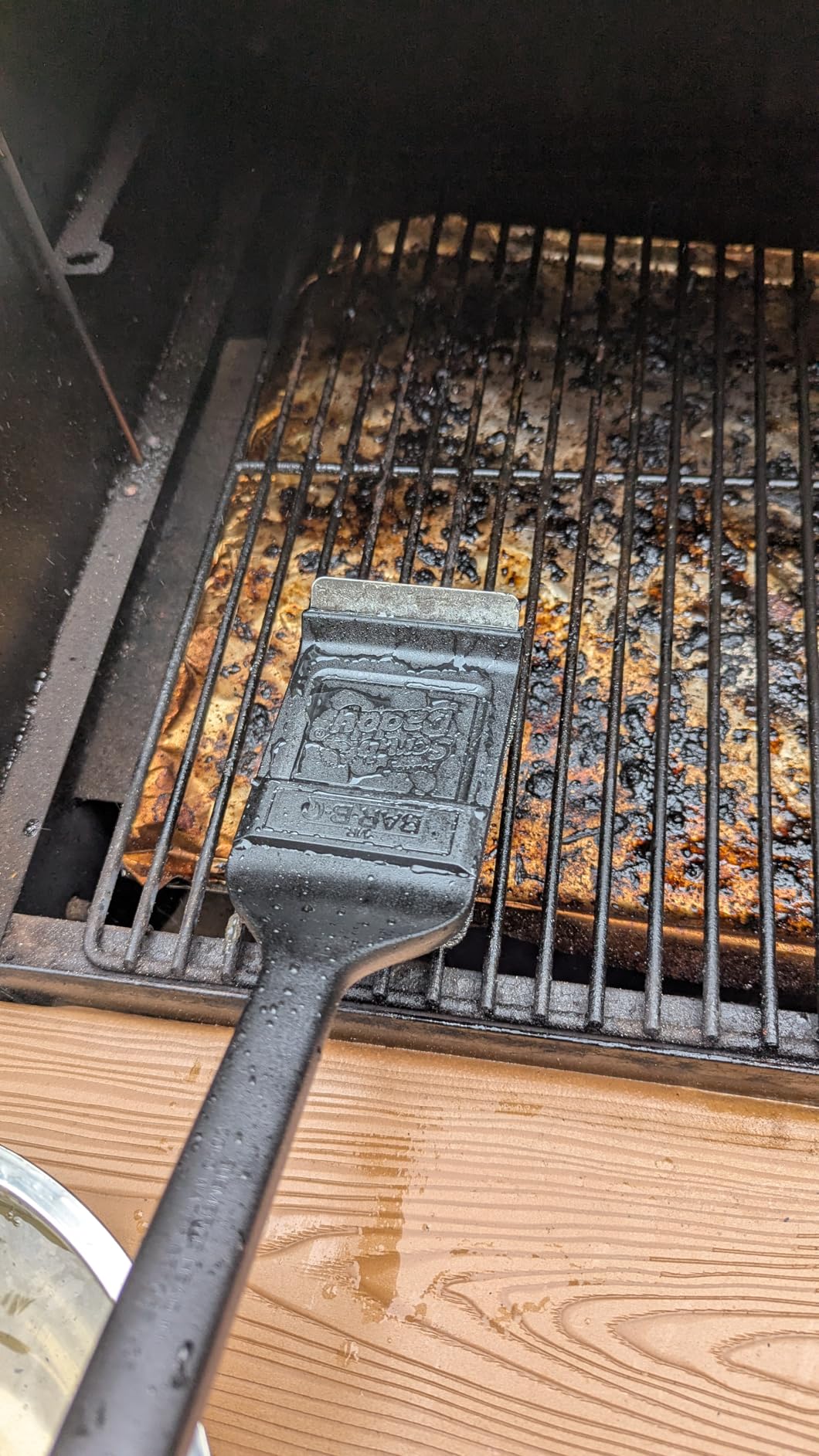 Mr. Bar-B-Q Steam Clean Grill Brush Powered by Scrub Daddy customer photo 2
