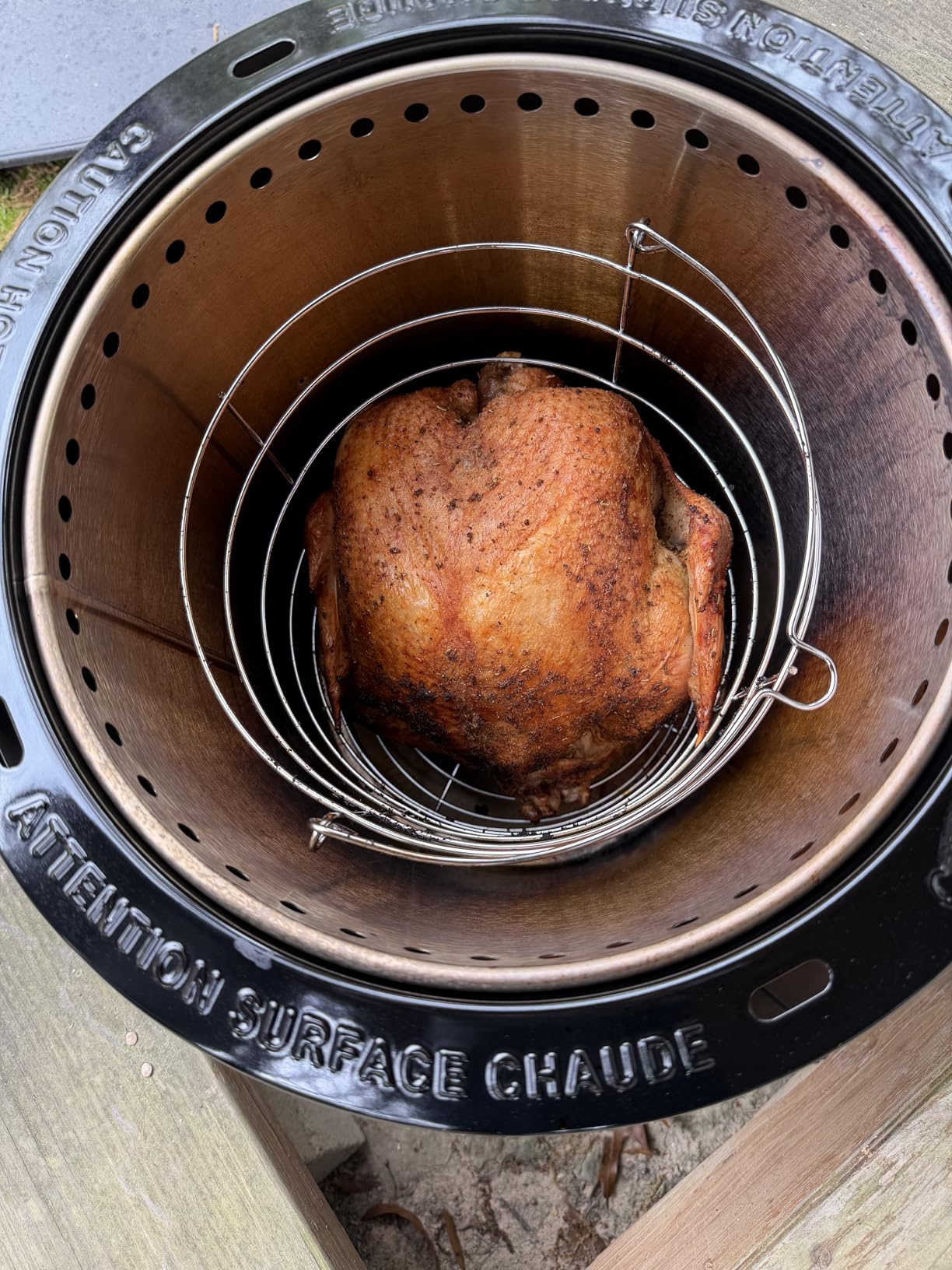 Charbroil The Big Easy Oil-Less Turkey Fryer | Outdoor Air Fryer | Propane Cooker, Black - 24102165 customer photo 1