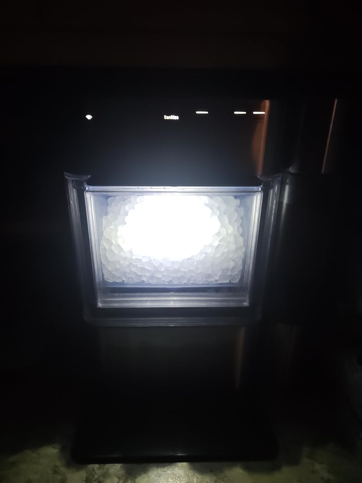 GE Profile Opal 2.0 Ultra Nugget Ice Maker with .75 Gallon Side Tank and Scale Inhibiting Filter, Scoop Included, 38 lbs in 24 Hours, Pellet Ice Machine with WiFi & Smart Connected, Stainless Steel customer photo 1