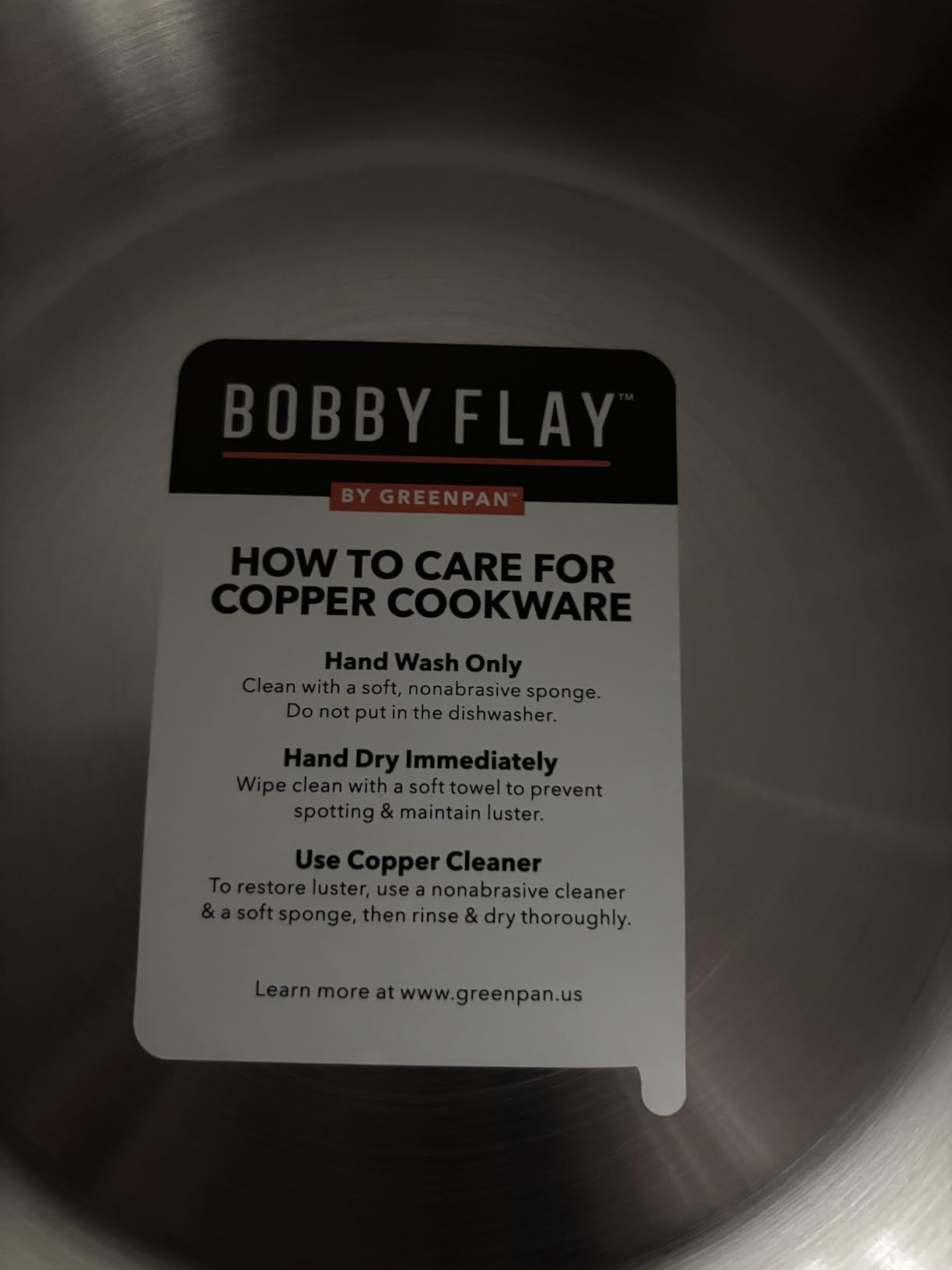 GreenPan x Bobby Flay 8 Piece Copper Clad Pots & Pans, Induction Ready Cookware, Measurement Markings, Stainless Steel Base & Interior, Oven Safe to 500F customer photo 1