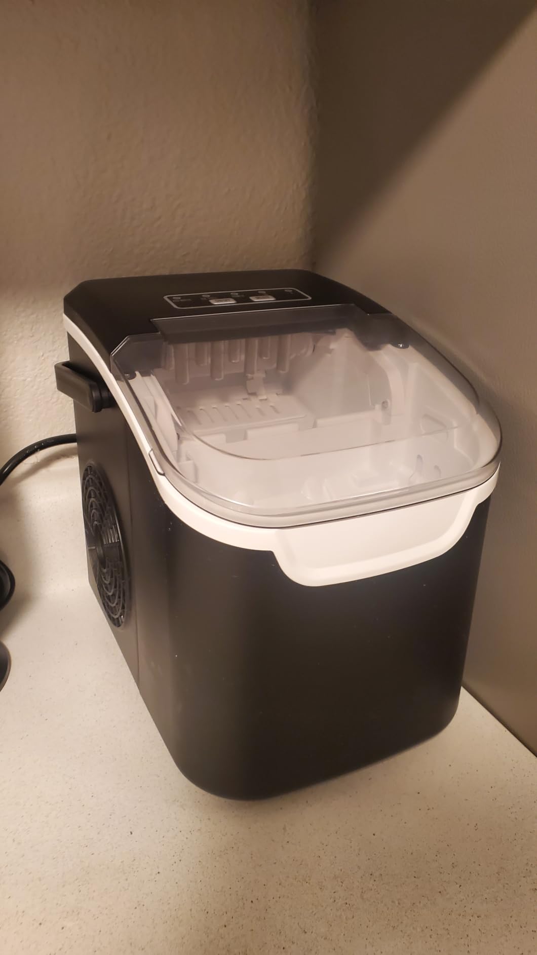 Antarctic Star Nugget Ice Maker Countertop - 44LB/Day, Self-Cleaning Portable Ice Machine with LED Display, 10-15 Minute Fast Ice Making for Home/Office/Bar customer photo 1