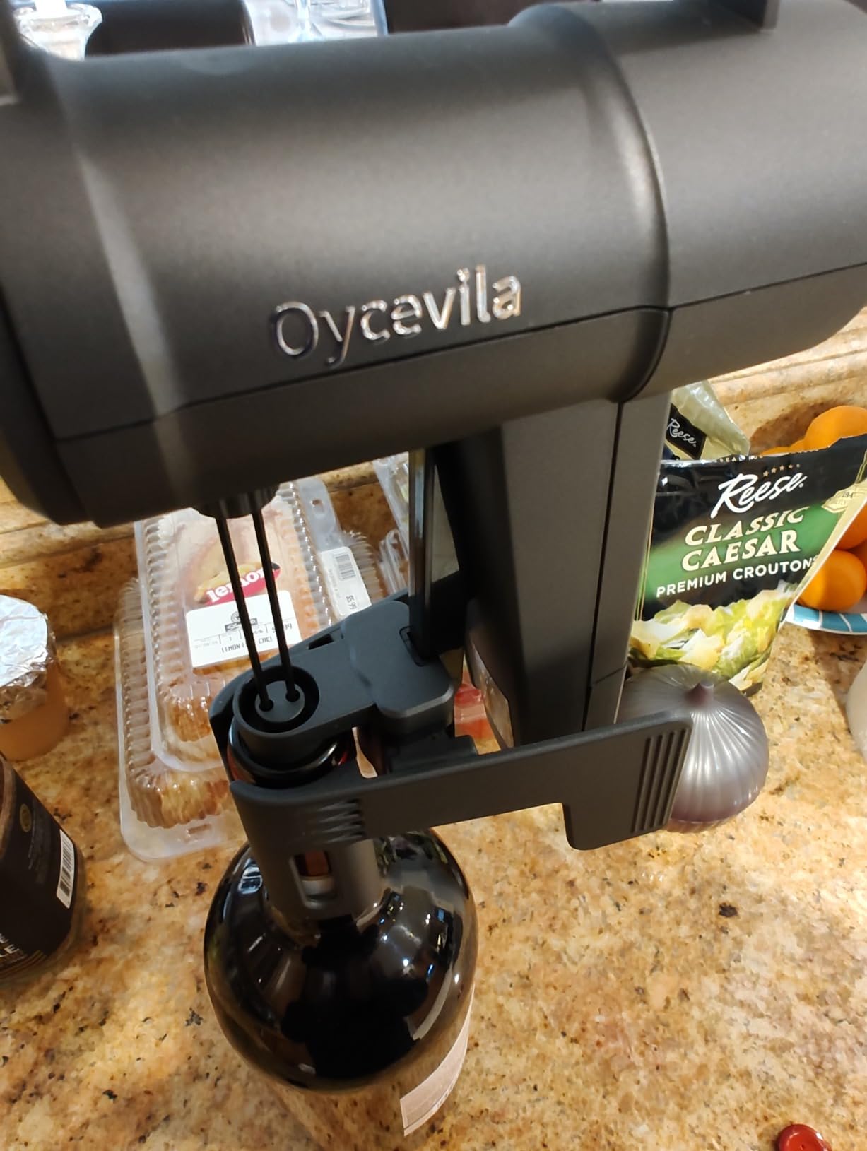 Revolutionary Wine Preservation System & Electric Opener: Built-In Aerator, 5-Week Vacuum Saver, and Precision Wine Dispenser | Luxury Wine Accessories for Discerning Wine Lovers customer photo 1