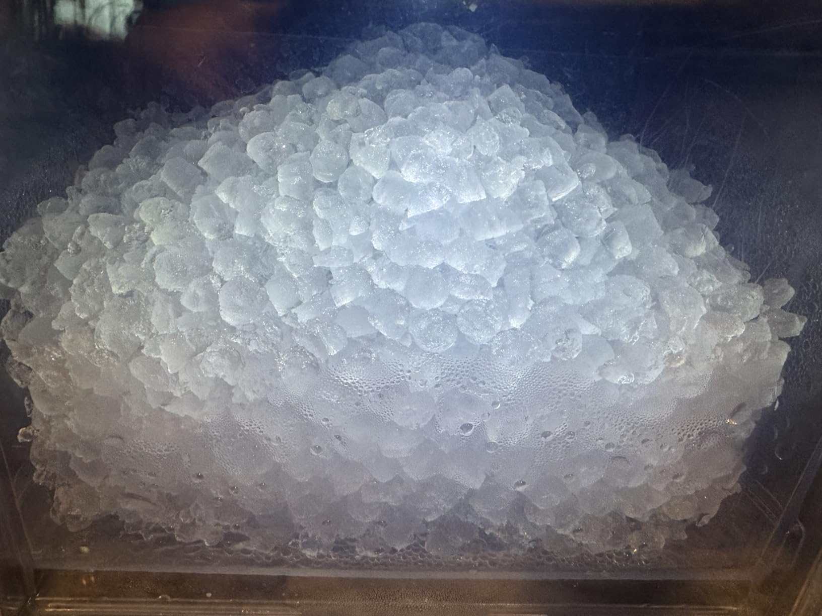 GE Profile Opal Ultra, Countertop Nugget Ice Maker, 1 Gal XL Side Tank, Amazon Exclusive, 38 lbs/Day, Pebble Pellet Crushed Ice Machine, WiFi Stainless Steel customer photo 2