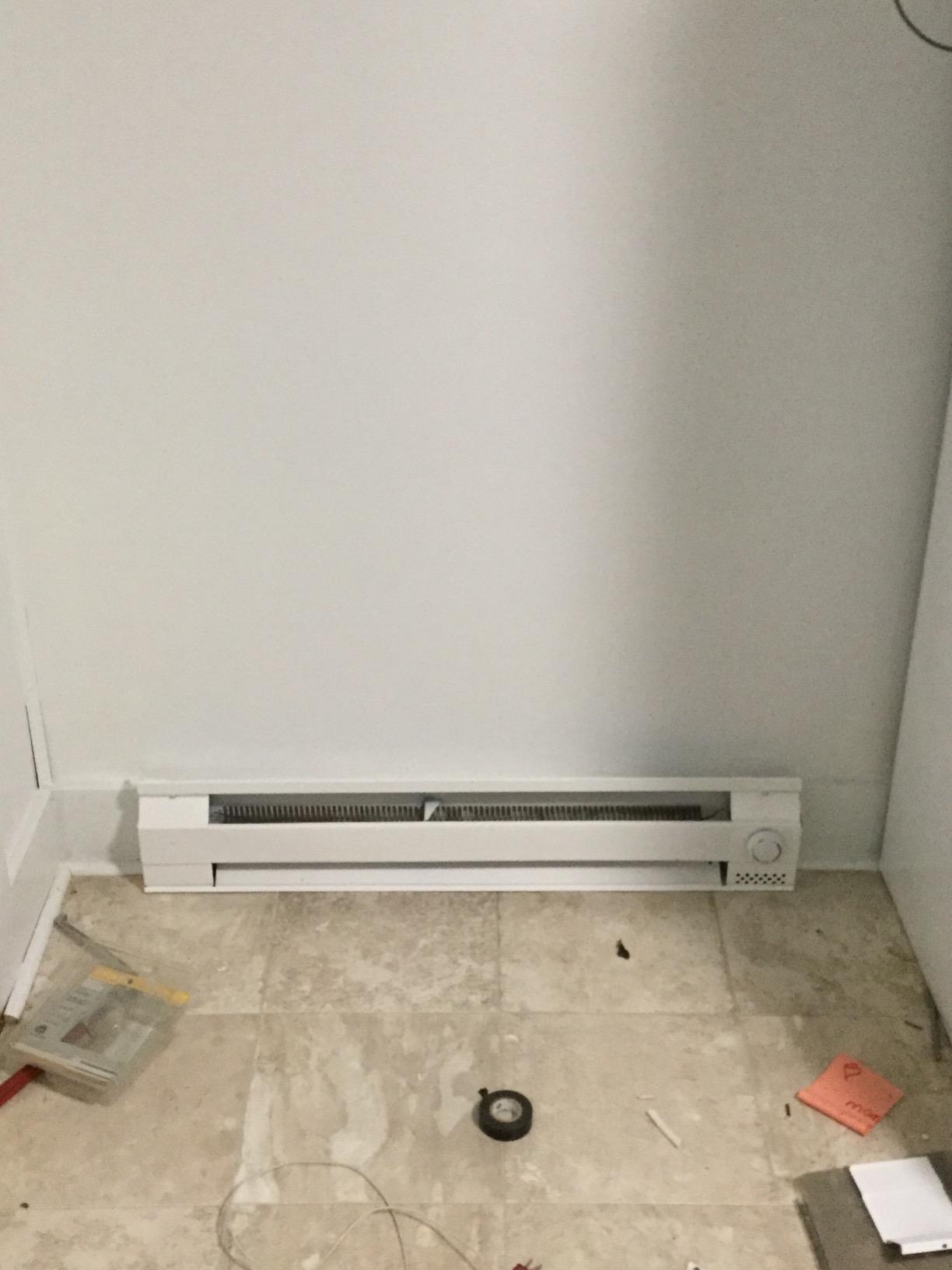 Cadet 36 Inch Electric Baseboard Heater - 750W, 120V, White, 2560 BTU customer photo 2