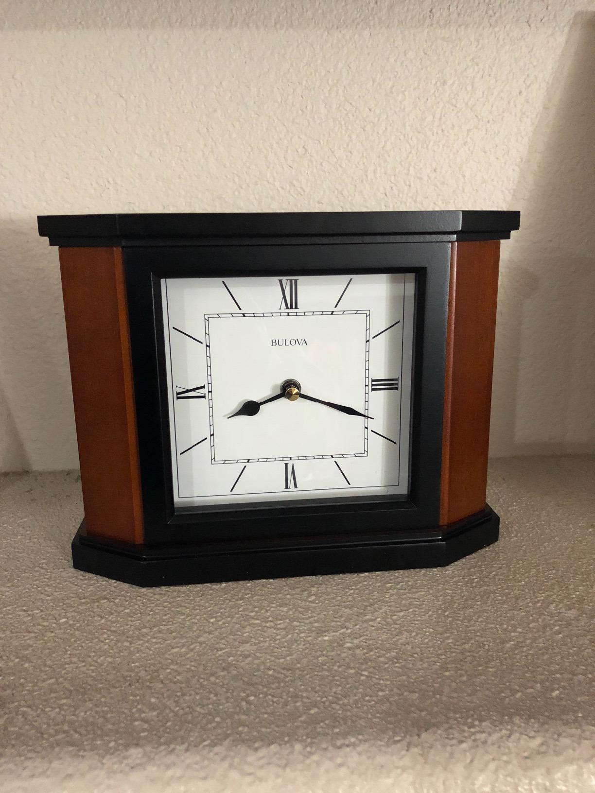 Bulova B1881 Holyoke Clock customer photo 2