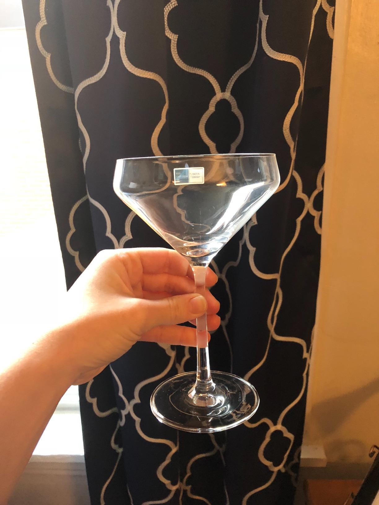 ZWIESEL GLAS Pure Martini Glass (Set of 6), Cocktail Glasses for Martini, Dishwasher-Safe Machine-Made Tritan Crystal Glasses, Made in Germany (12.3 Ounce) customer photo 1