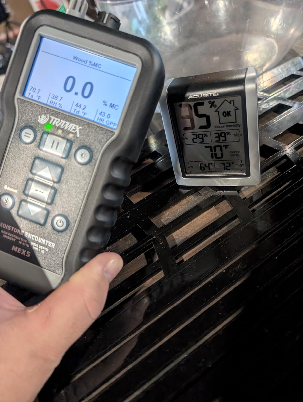 AcuRite Digital Indoor Thermometer and Hygrometer, Classic customer photo 2