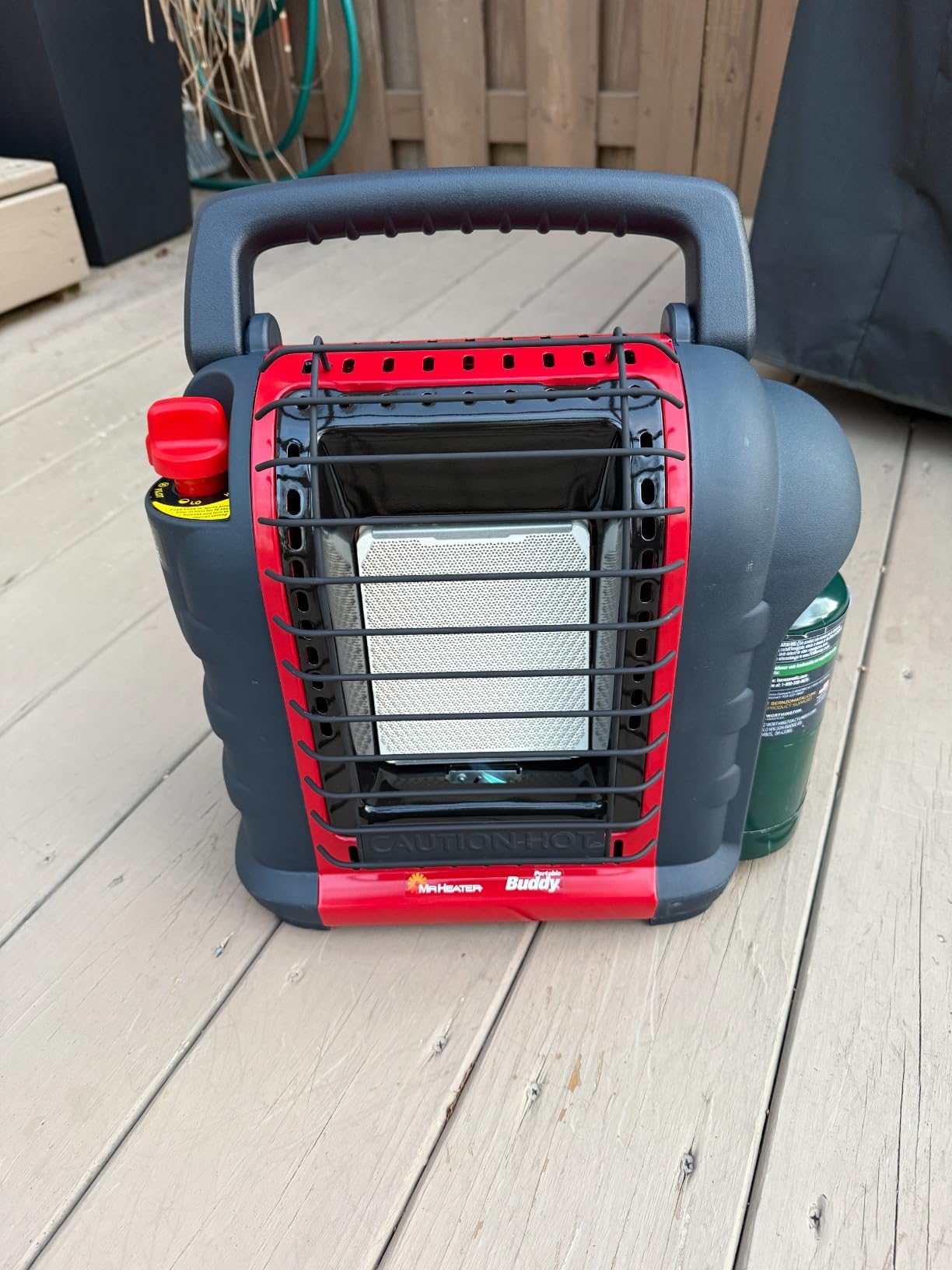 Mr. Heater 9,000 BTU Portable Buddy Radiant Propane Heater customer photo 2