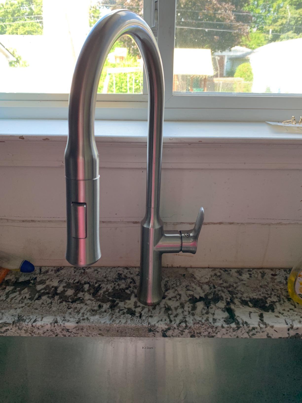 Kraus KHF200-33 Standart PRO Stainless Steel Sink 33 inch Farmhouse Apron Single Bowl 16 gauge customer photo 1