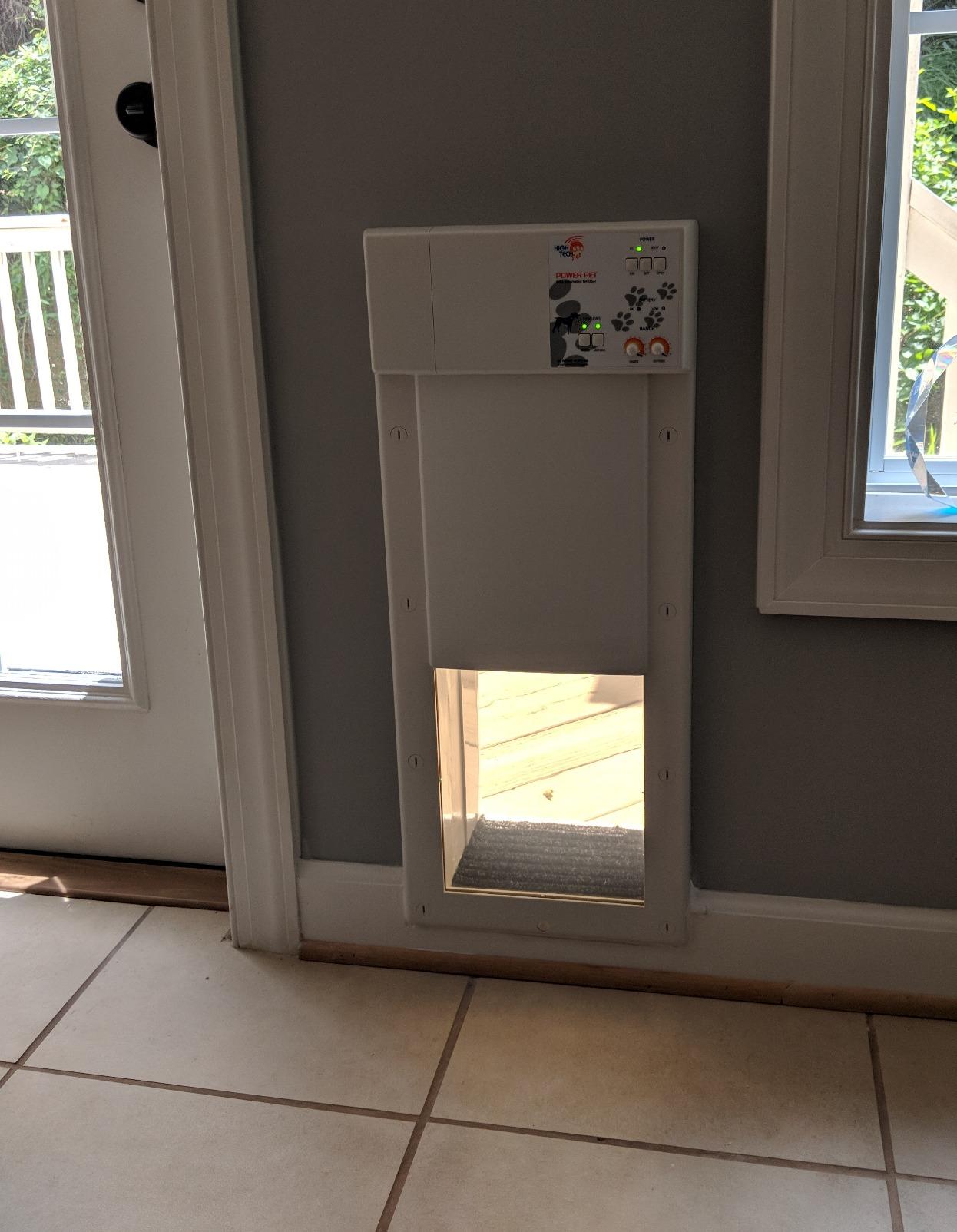 High Tech Pet Power Pet Medium Electronic Pet Door PX-1 customer photo 2