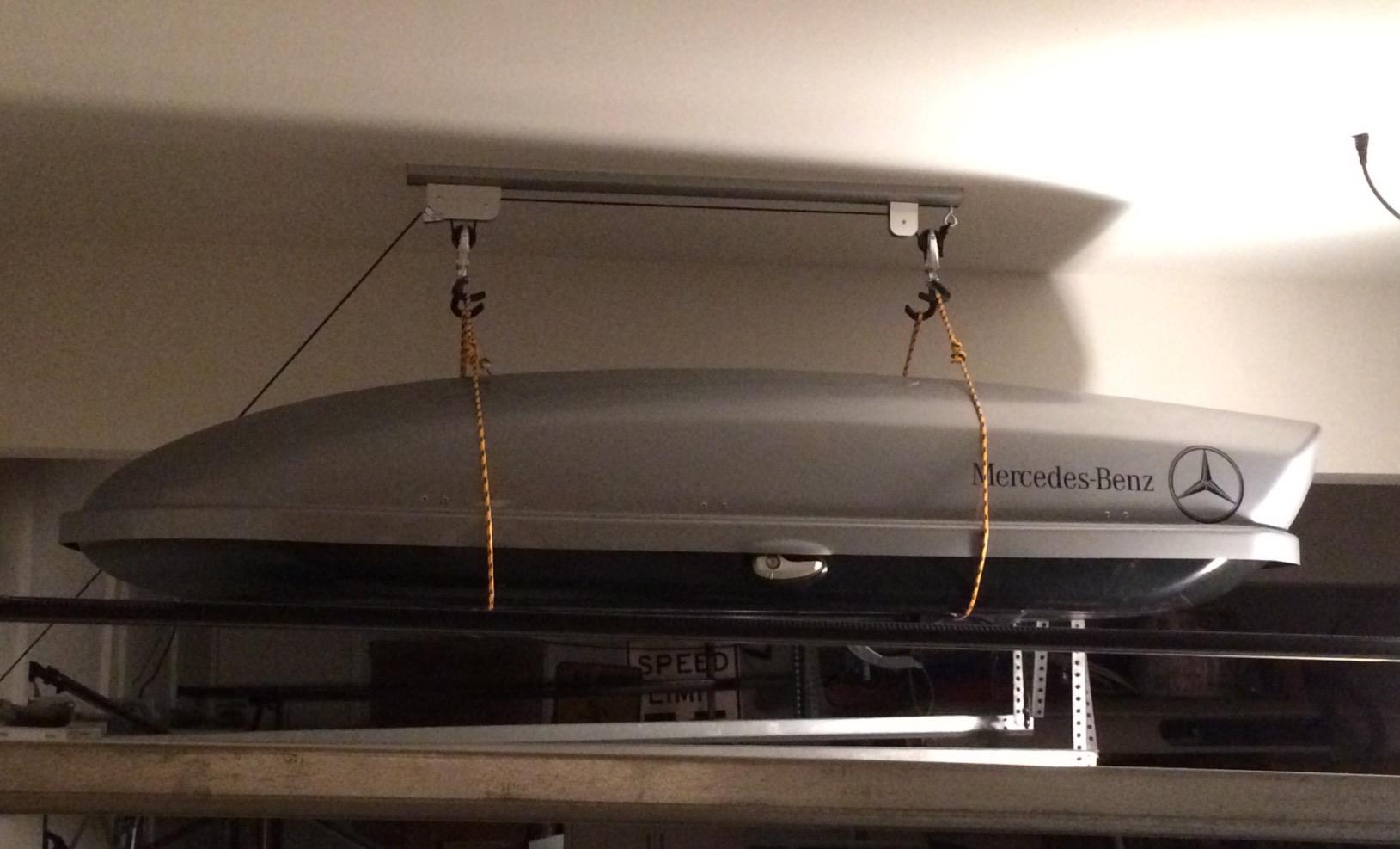 RAD Cycle Products Rail Mount Bike and Ladder Lift for Your Garage or Workshop Holds up to 75 Pounds No Mounting Board Needed customer photo 1