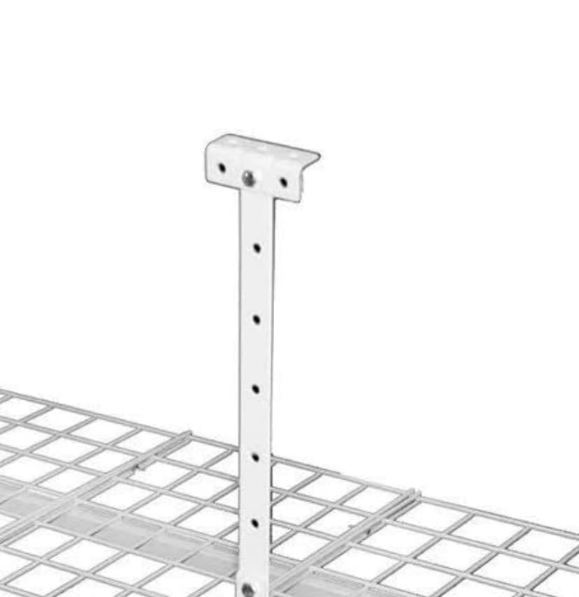 Hyloft Overhead Steel Garage Storage System, Ceiling Rack, 45-Inch x 45-Inch, 00625, Hammertone customer photo 2