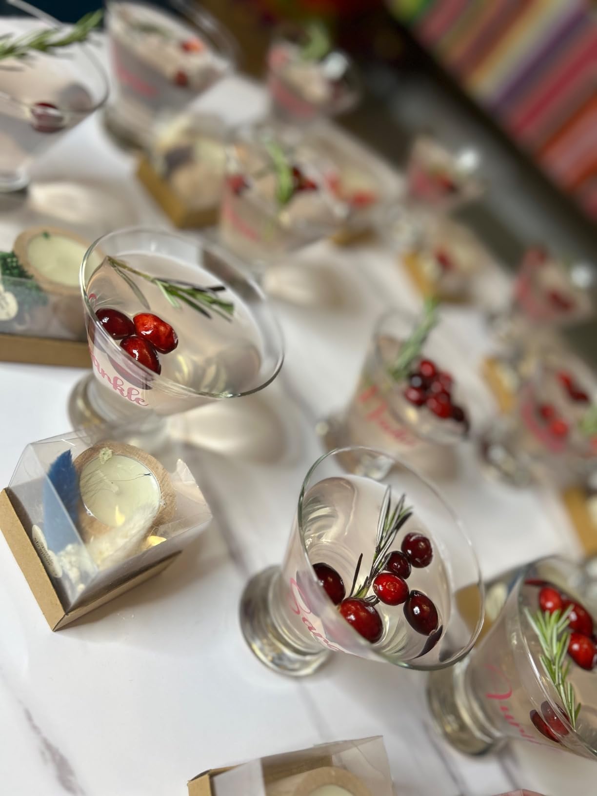 Libbey Cosmopolitan Stemless Martini Glasses Set of 12, Cocktail Cups | 8.25 oz Capacity for Cocktails, Appetizers, Desserts, and More customer photo 2