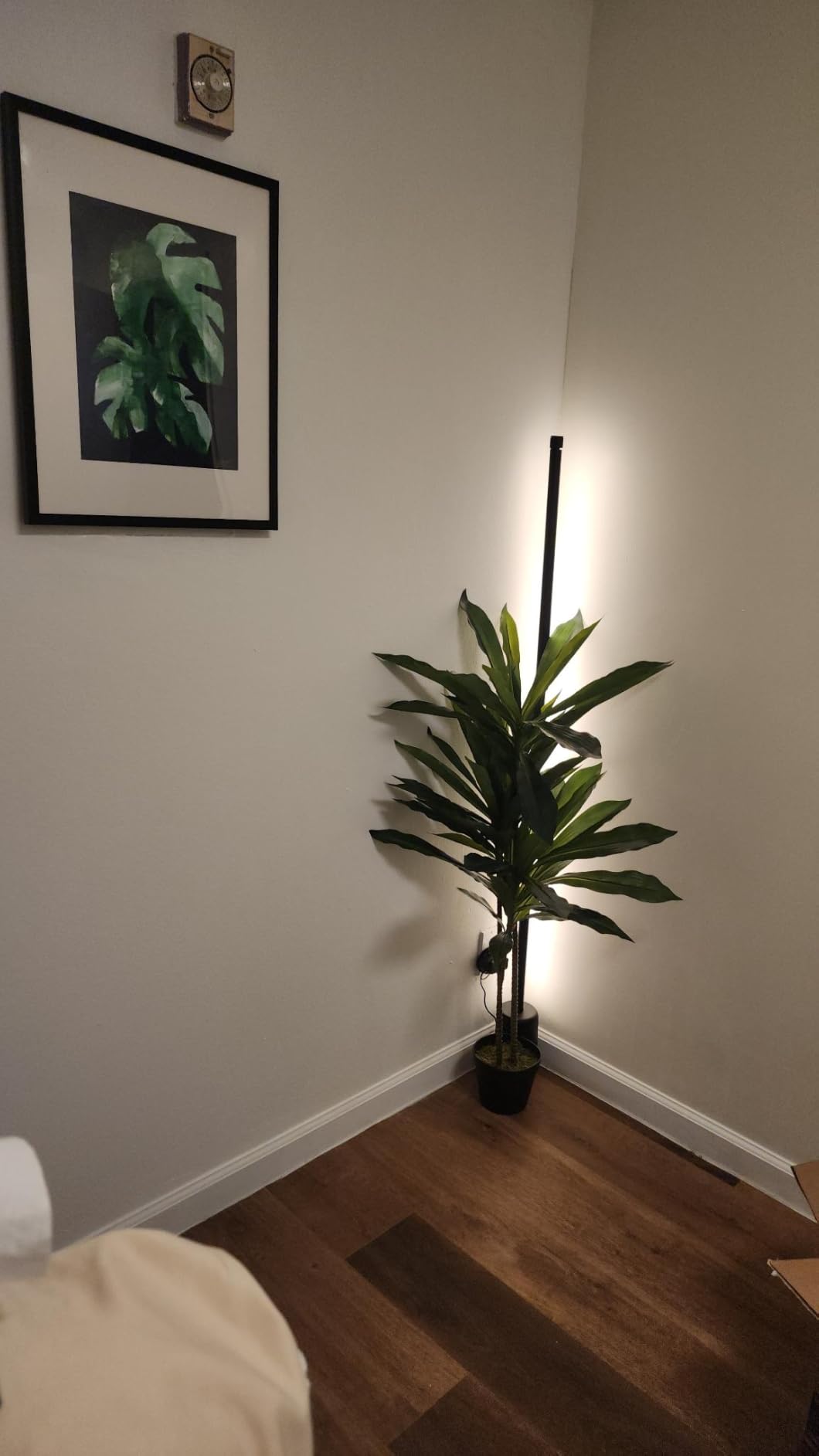 Nearly Natural 48 in Artificial Dracaena Real Touch Plant with Pot | Multi-Tonal Trunks, Large Indoor Silk Plant, Maintenance-Free, Living Room and Home Office Decor customer photo 2