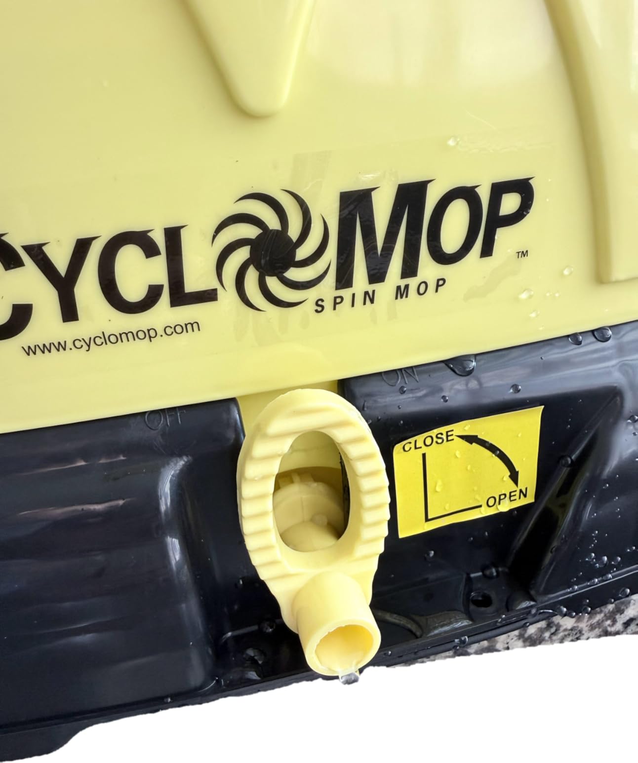 CycloMop Commercial Spinning Spin Mop with Dolly Wheels - Heavy Duty Design for Years of Use customer photo 2