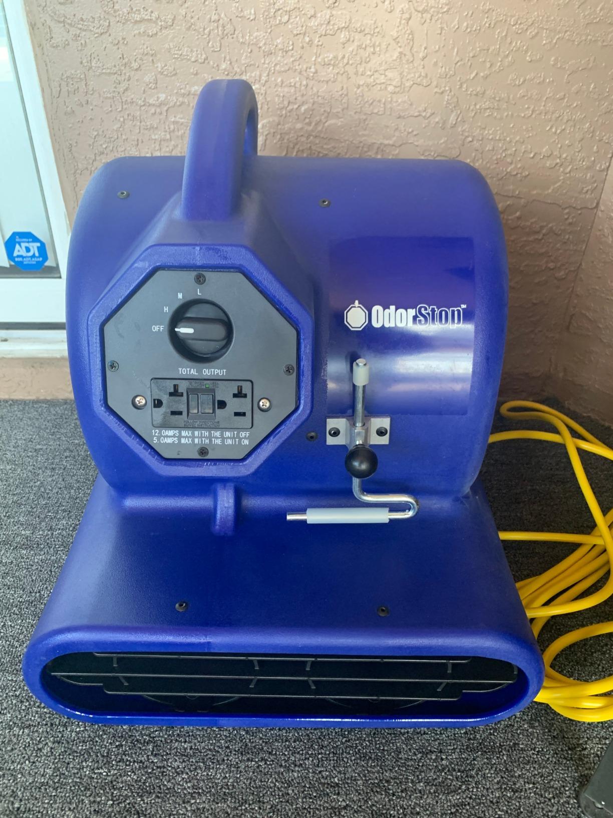 OdorStop OS2800 Heavy Duty Air Mover and Carpet Dryer customer photo 1
