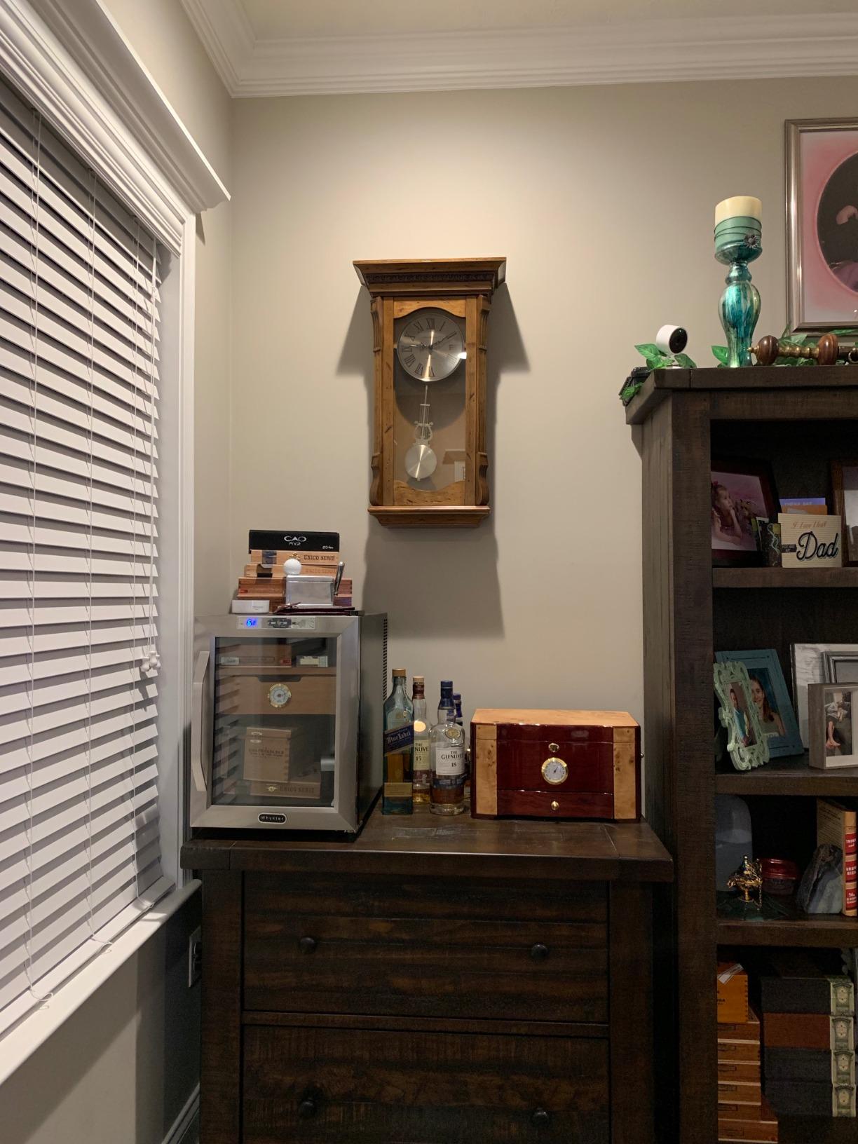 Howard Miller Agatha Wall Clock - Wooden Pendulum Clock with Triple-Chime Quartz Movement customer photo 1