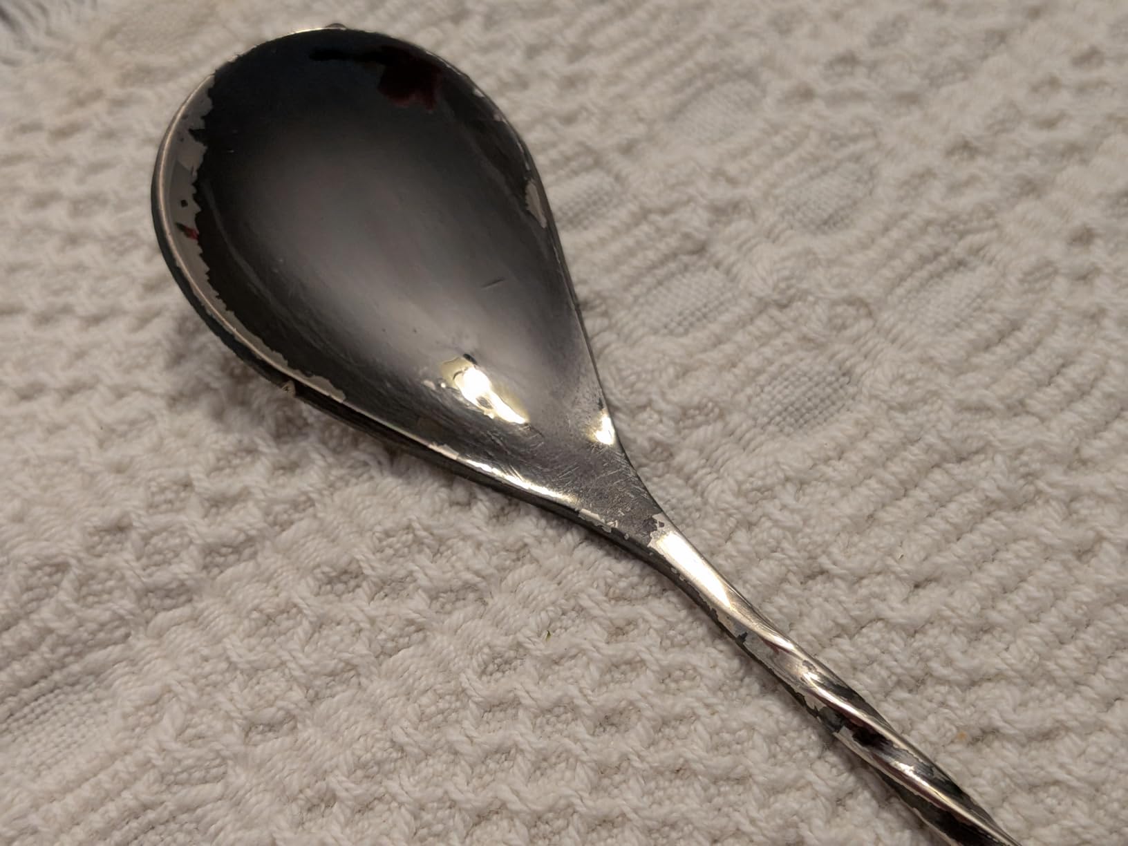 Viski Stainless Steel Weighted Barspoon, Japanese Style Twisted Stem Handle, Teardrop Weight, Silver customer photo 2