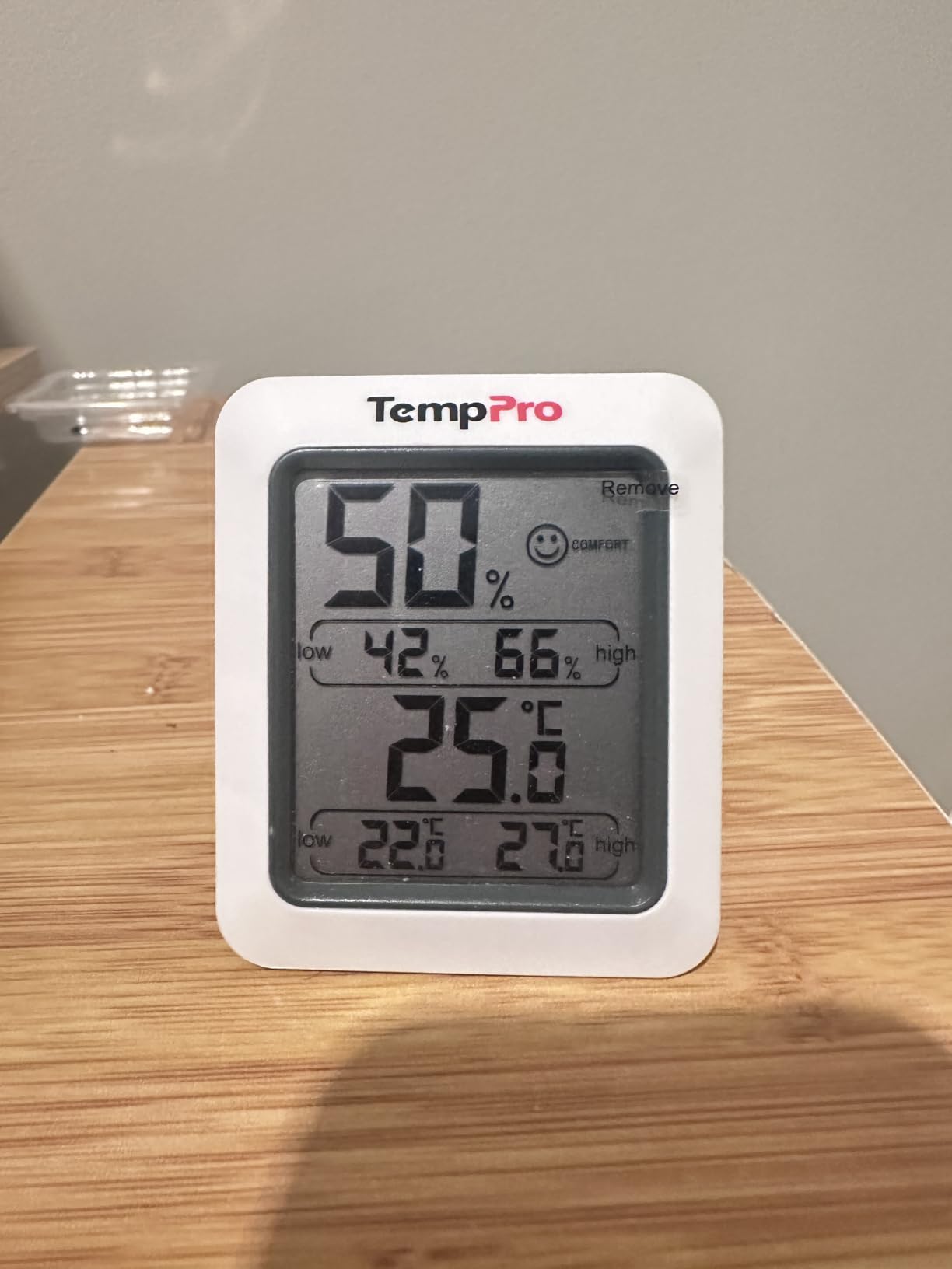 TempPro TP50 Digital Hygrometer Indoor Thermometer Room Thermometer | Humidity Meter Humidity Gauge with Temperature Humidity Monitor for House Office Celler Greenhouse RV (Previously ThermoPro) customer photo 2