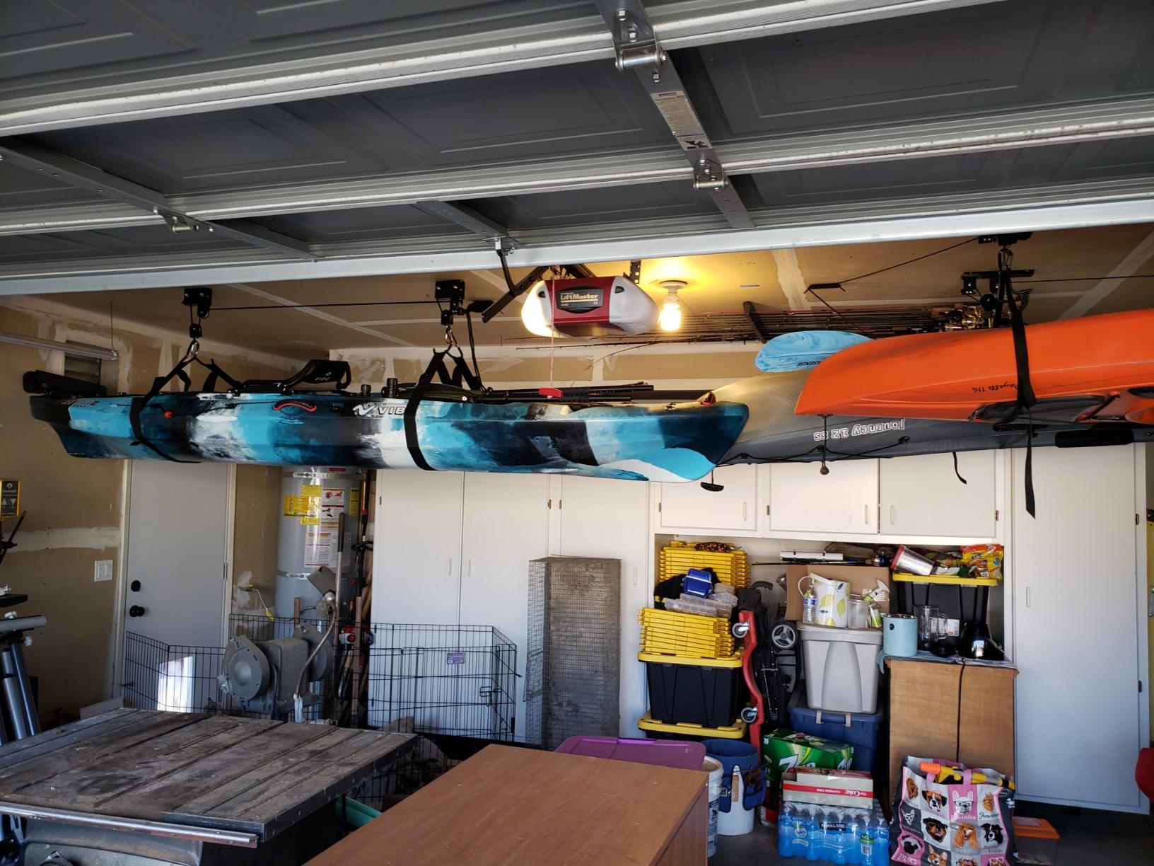 Bike Lane Kayak Hoist Pulley System with 125lb Capacity customer photo 1