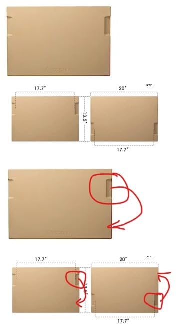 Pizza Stone for Oven and Grill, 15x12 Inch Cordierite Baking Stone with 4 Built-in Handles, 7.4lbs Heavy Duty Thermal Shock Resistant for Crispy Crust Pizza Bread Cookies BBQ customer photo 1