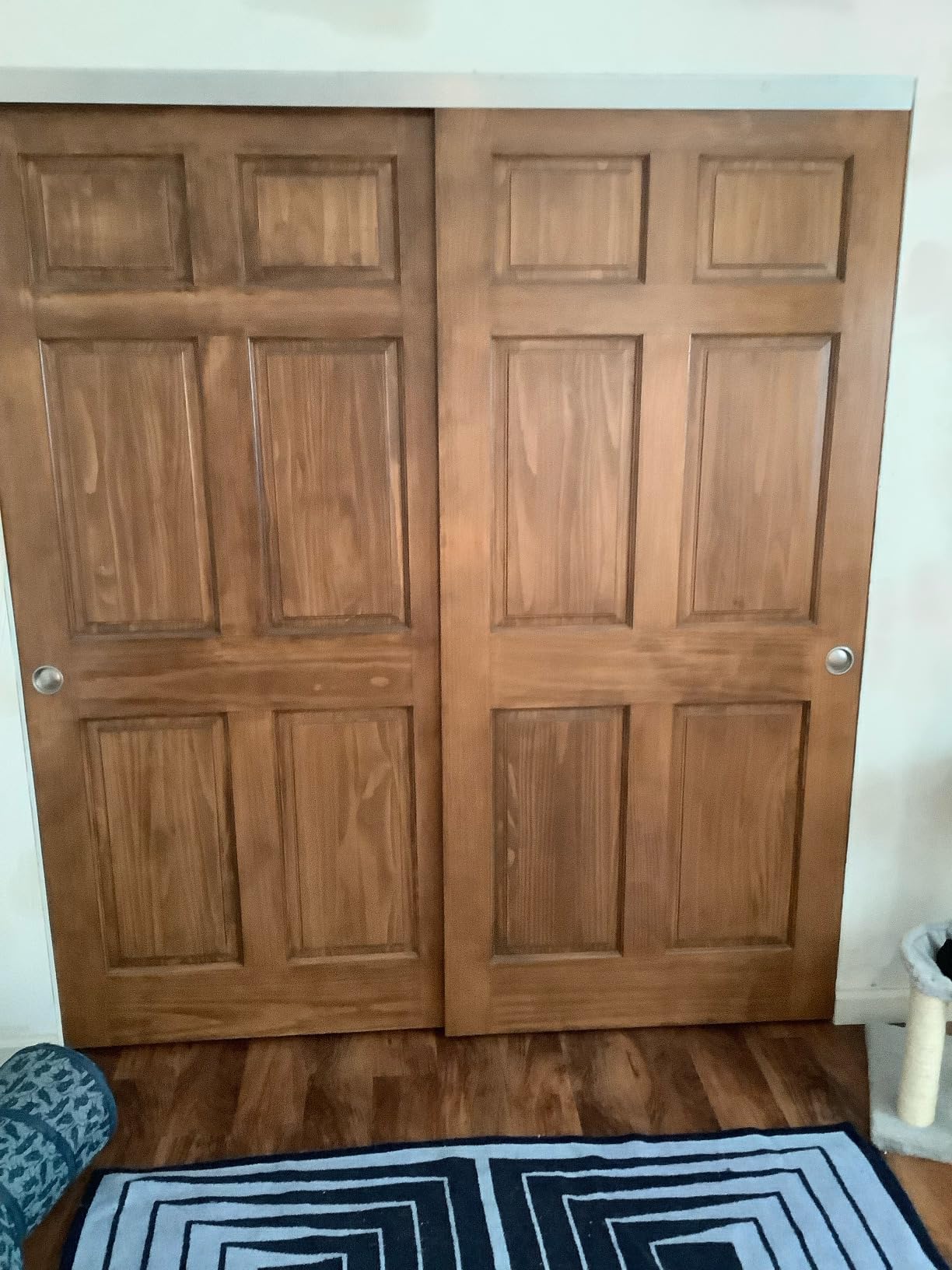 Kimberly Bay 6-Panel Solid Pine Unfinished Interior Door Slab (18x80) customer photo 1
