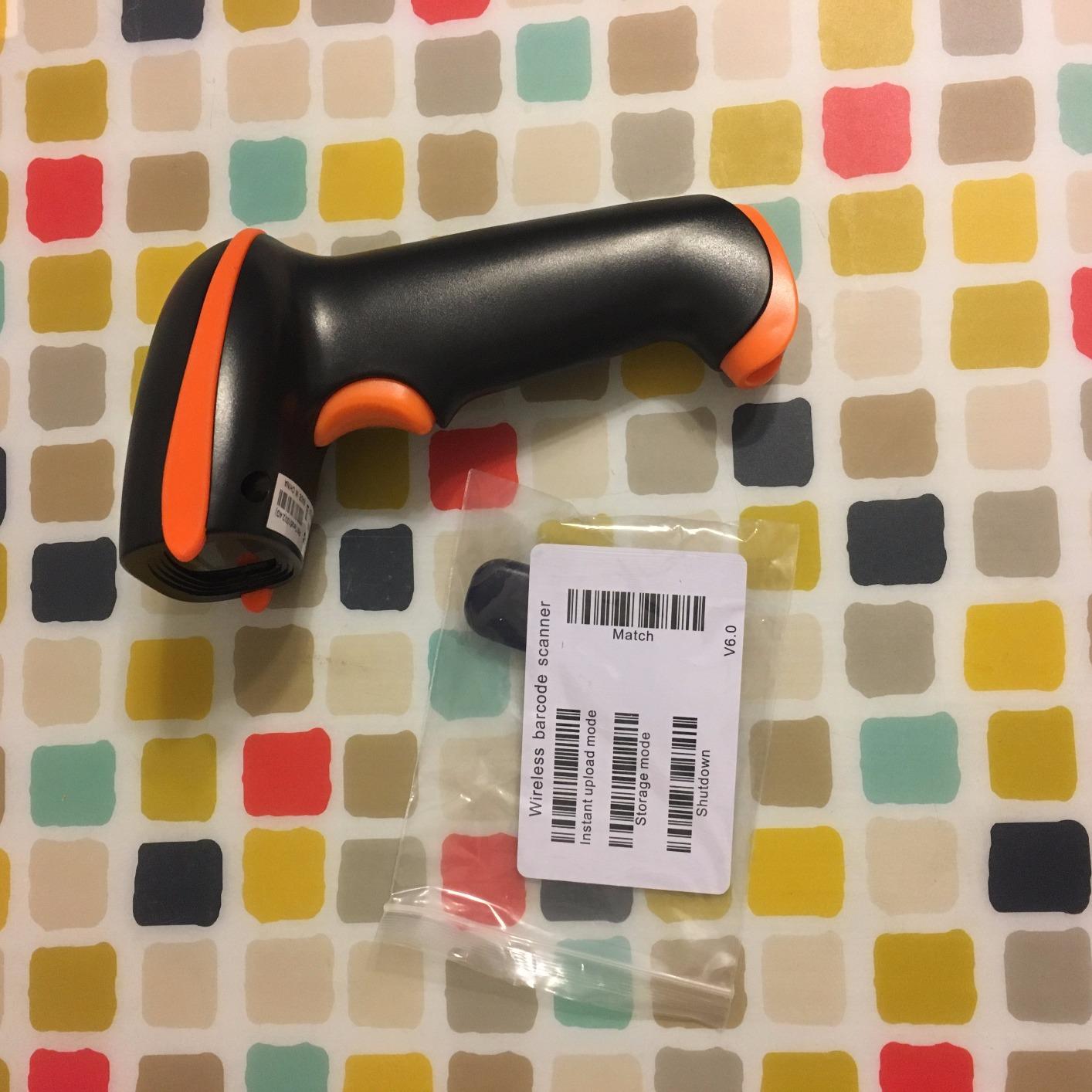 Tera Barcode Scanner Wireless 1D Laser Cordless Barcode Reader with Battery Level Indicator, Versatile 2 in 1 2.4Ghz Wireless and USB 2.0 Wired customer photo 1