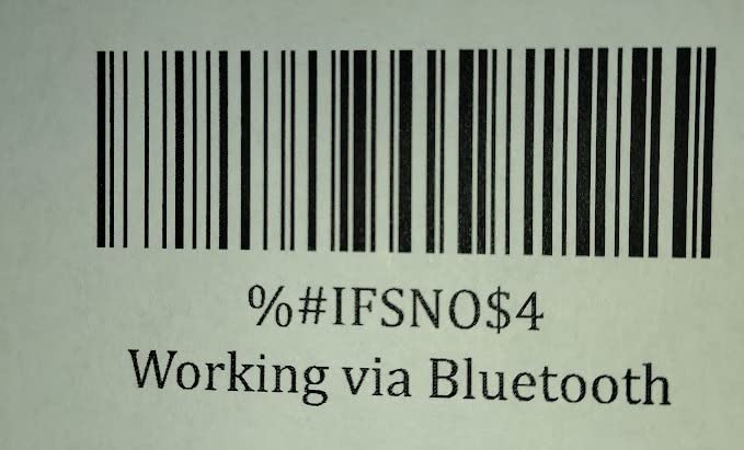 NETUM Bluetooth Barcode Scanner, Support 2.4G Wireless & Bluetooth & Wired | Connect Smart Phone, Tablet, PC, CCD Bar Code Reader Work with Windows, Mac,Android (NT-1228BC) customer photo 2