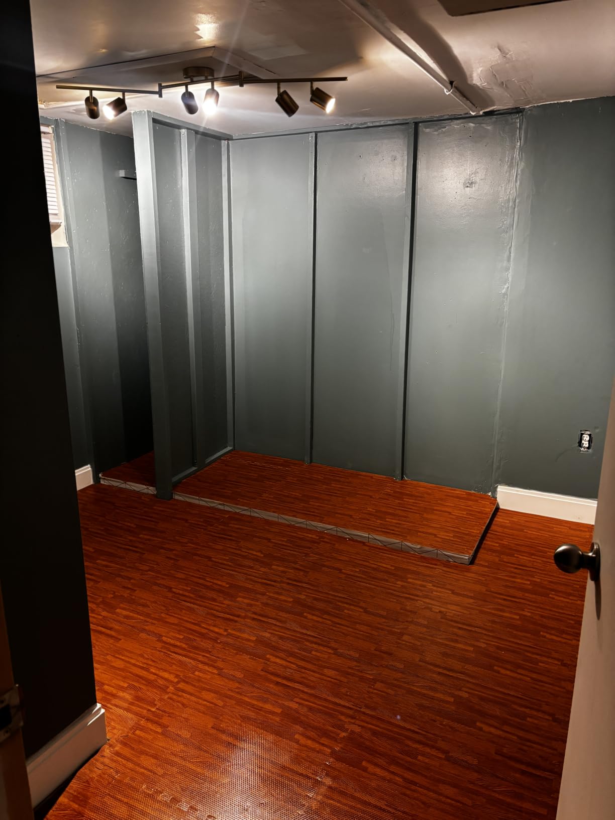 Forest Floor 3/8 Inch Thick Printed Foam Tiles, Premium Wood Grain Interlocking Foam Floor Mats, Anti-Fatigue Flooring - Stylish Flooring Solution customer photo 1