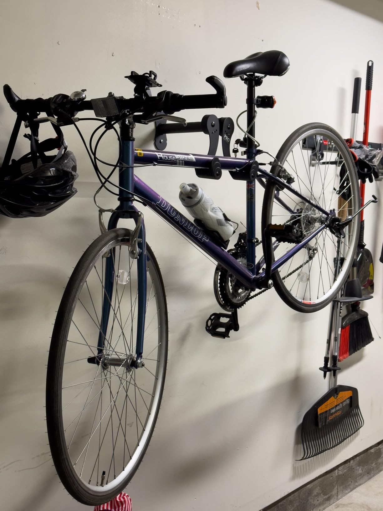 PRO BIKE TOOL Bike Rack for Garage Wall Mount - Horizontal Bike Storage customer photo 1