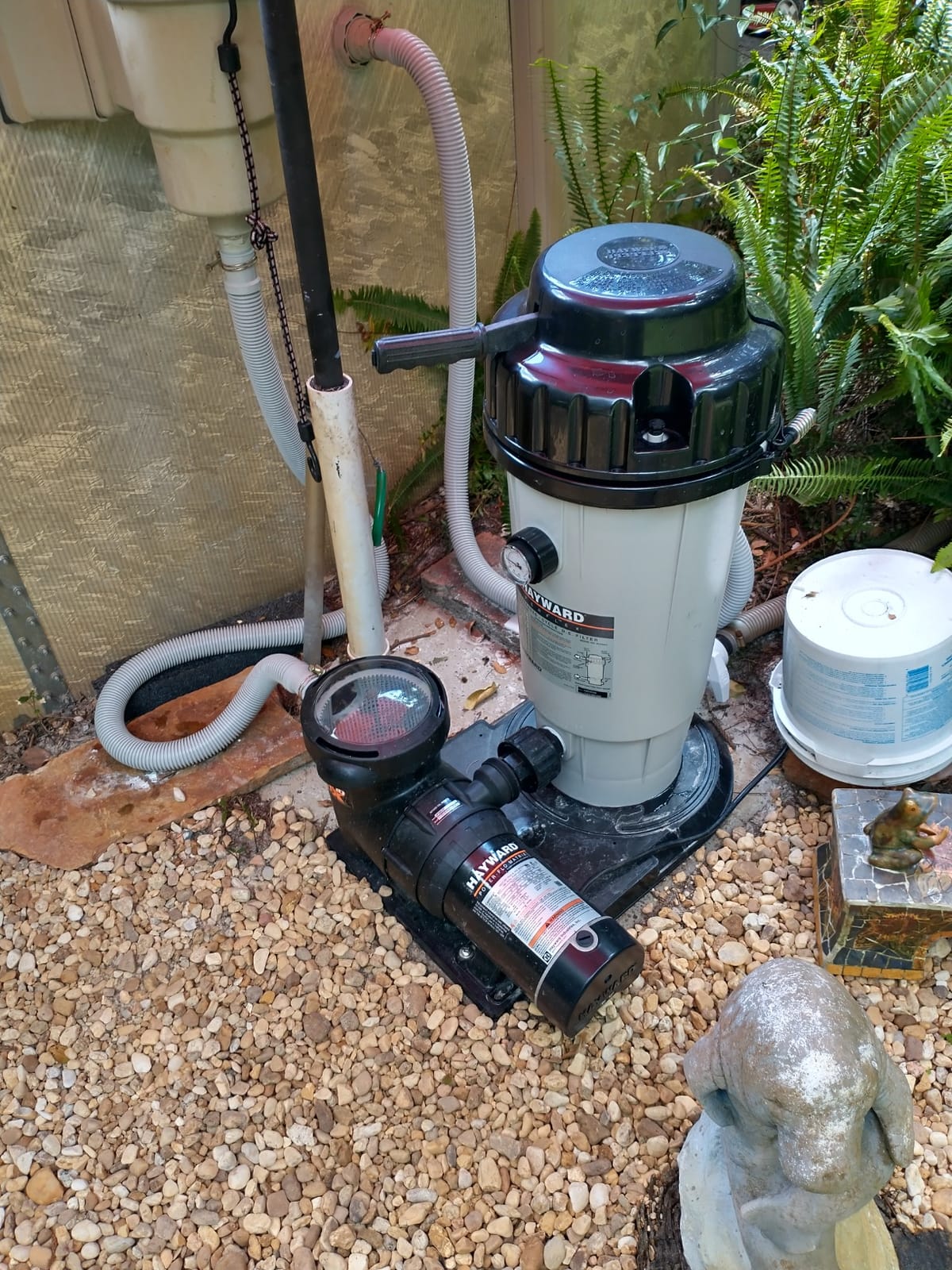Hayward W3EC50C93S Perflex 1.5 HP Diatomaceous Earth Pool Filter Pump System for Above-Ground Pools customer photo 1