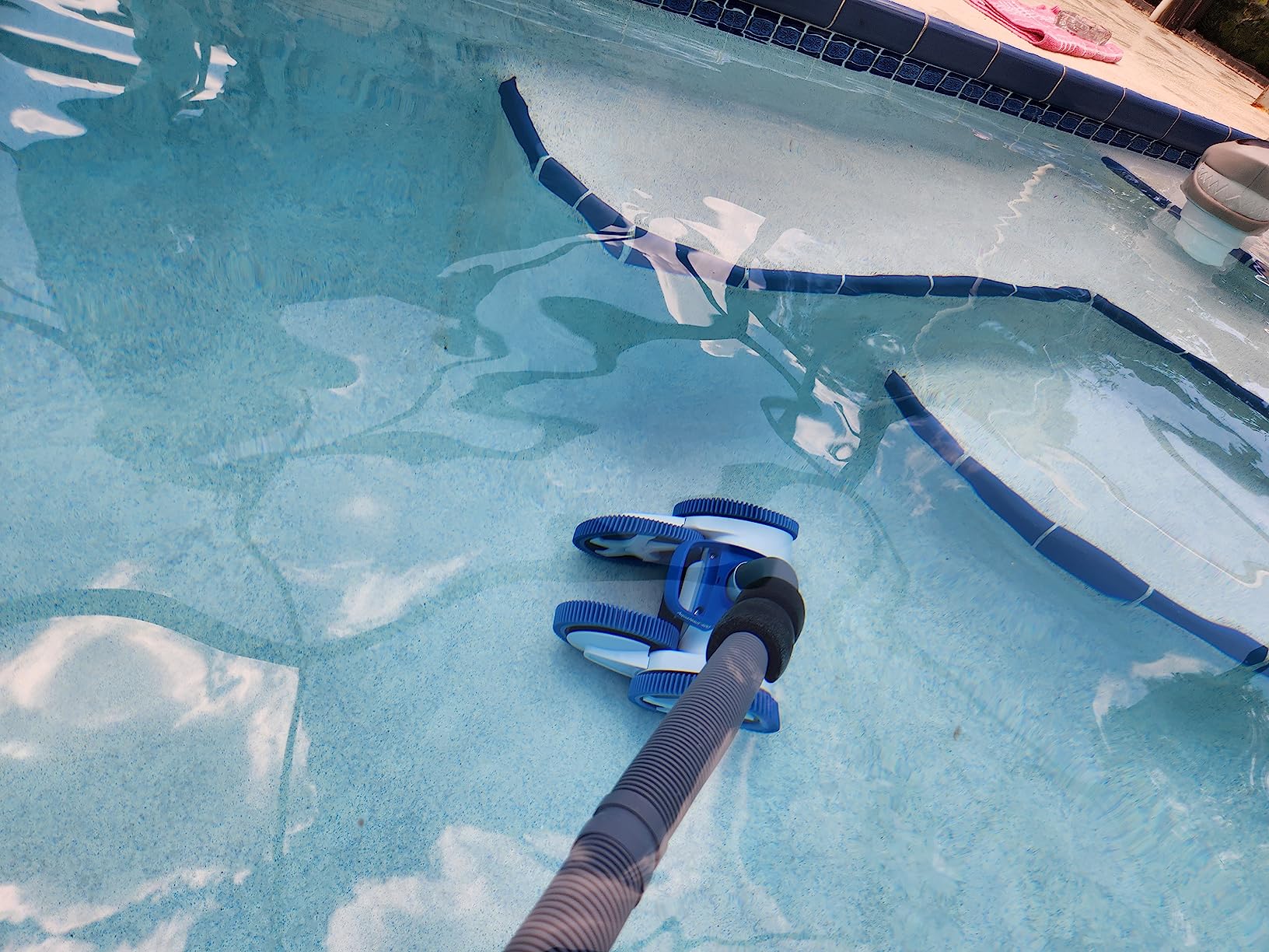 Hayward AquaNaut 400 Suction Pool Cleaner, Automatic Pool Vacuum (4 Wheel) | W3PHS41CST Cleaner for In-Ground Pools up to 20 x 40 ft | All the benefits of a pool cleaning robot with no complicated setup customer photo 1