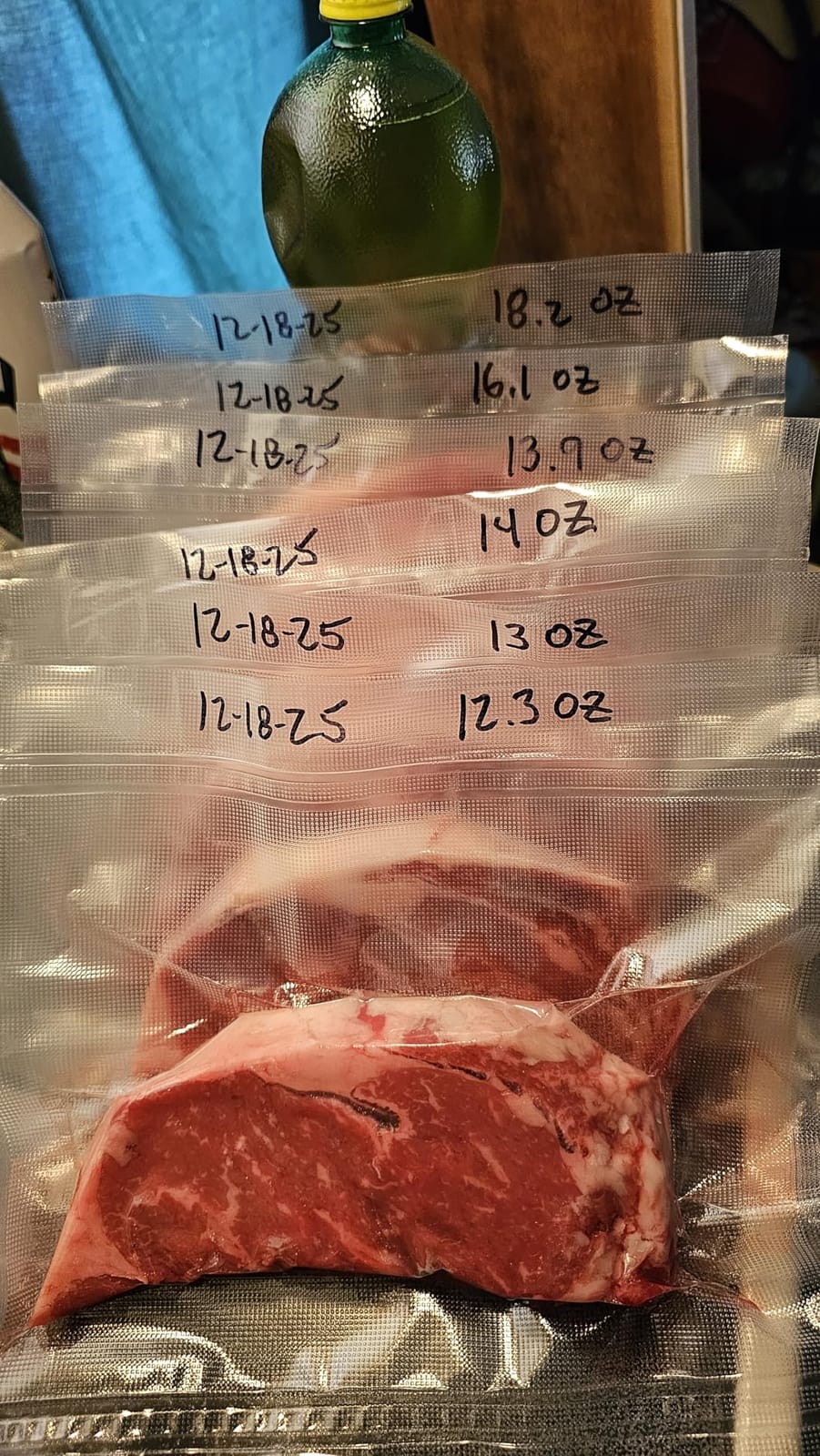 Wevac Vacuum Sealer Bags for Food 11x50 2 Rolls, Fit Food Saver Machines | Sous vide, Freezer Safe, BPA-free, Commercial Grade, Heavy Duty Vacuum Sealer Bags for All Sealer Machines, Meal Prep Meat Fish customer photo 2