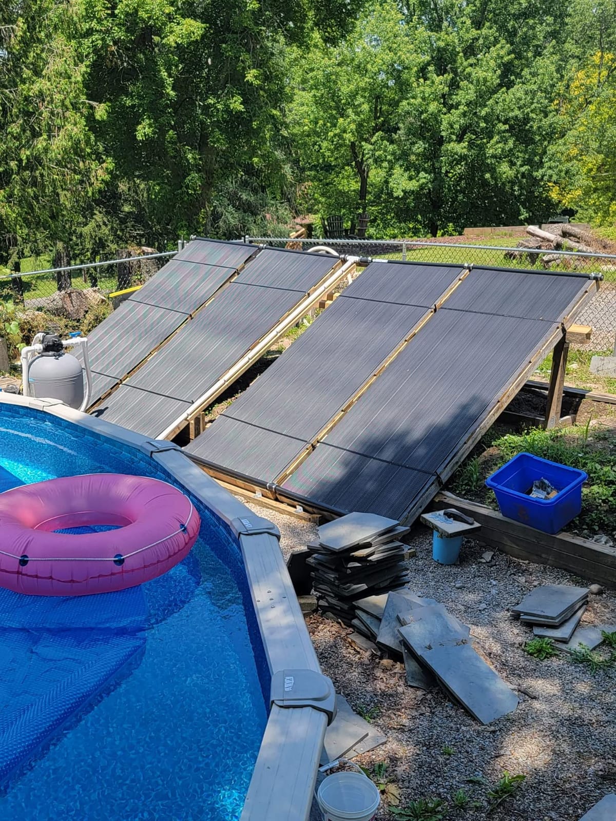 Highest Performing Design - DIY Solar Pool Heater Kit - 15-20 Year Life Expectancy (4-4x8 / 1.5