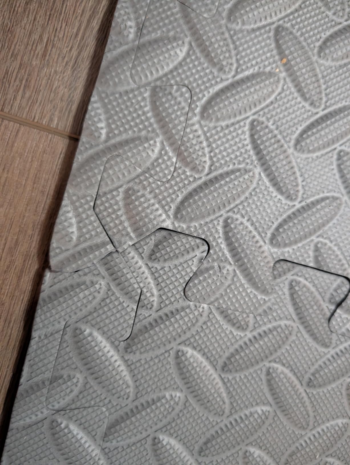 ProsourceFit Exercise Puzzle Mat ½-inch, EVA Interlocking Foam Floor Tiles for Home Gym, Workout Equipment, Kids Play Areas, Black, 48 SQ FT - 12 Tiles customer photo 2