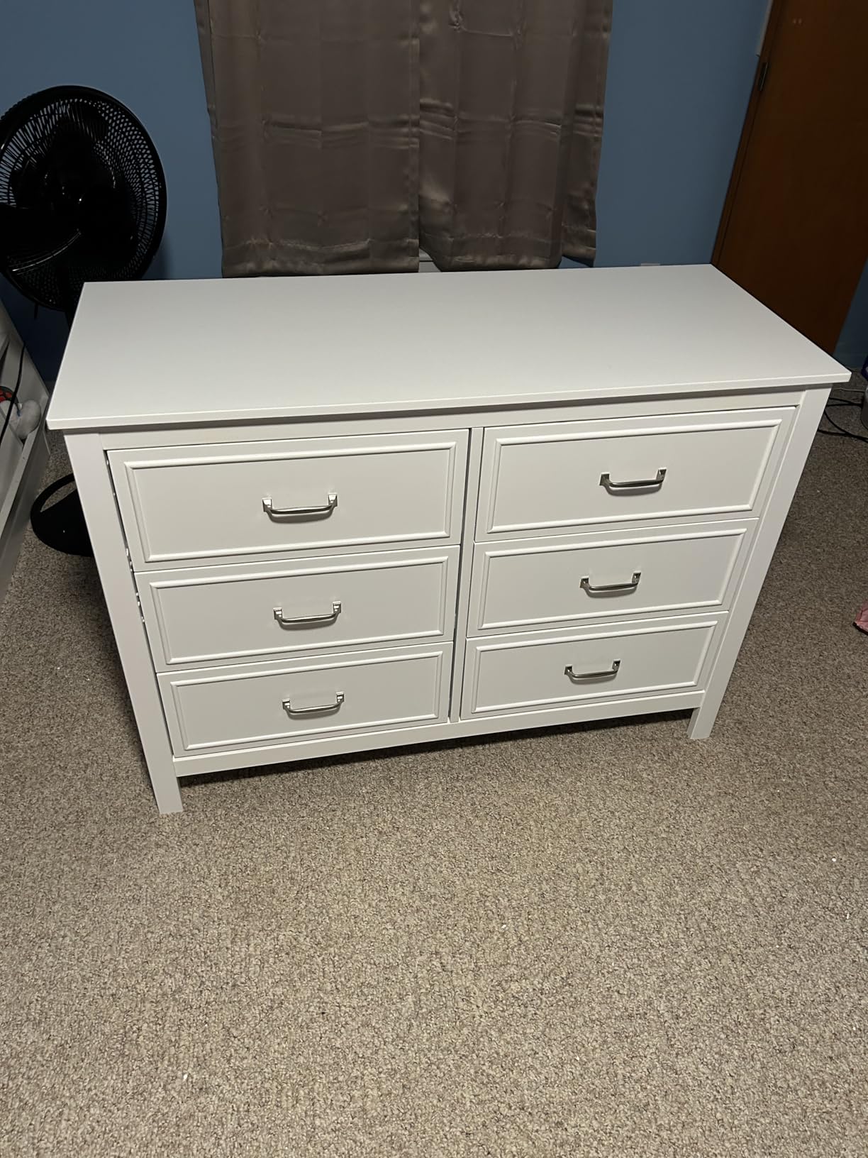 Davinci Charlie 6-Drawer Baby Dresser, GREENGUARD Certified - White customer photo 1