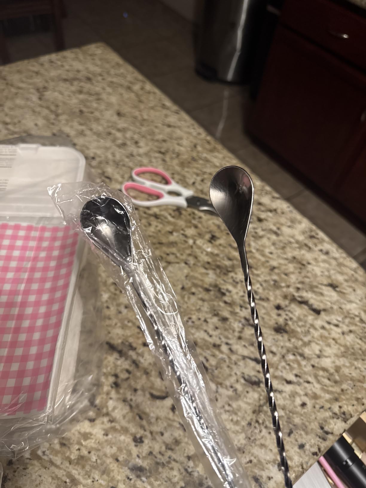 Briout Bar Spoon Cocktail Mixing Stirrers, 2Pcs, 12