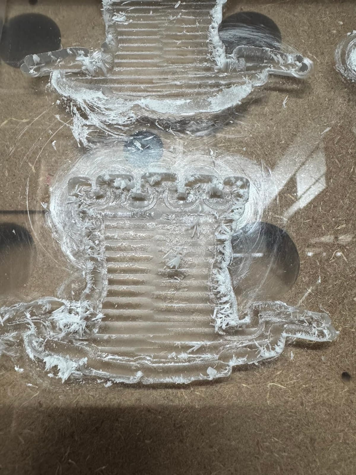 CALPALMY (2-Pack) 24 x 36 Clear Acrylic Sheet Plexiglass 1/4