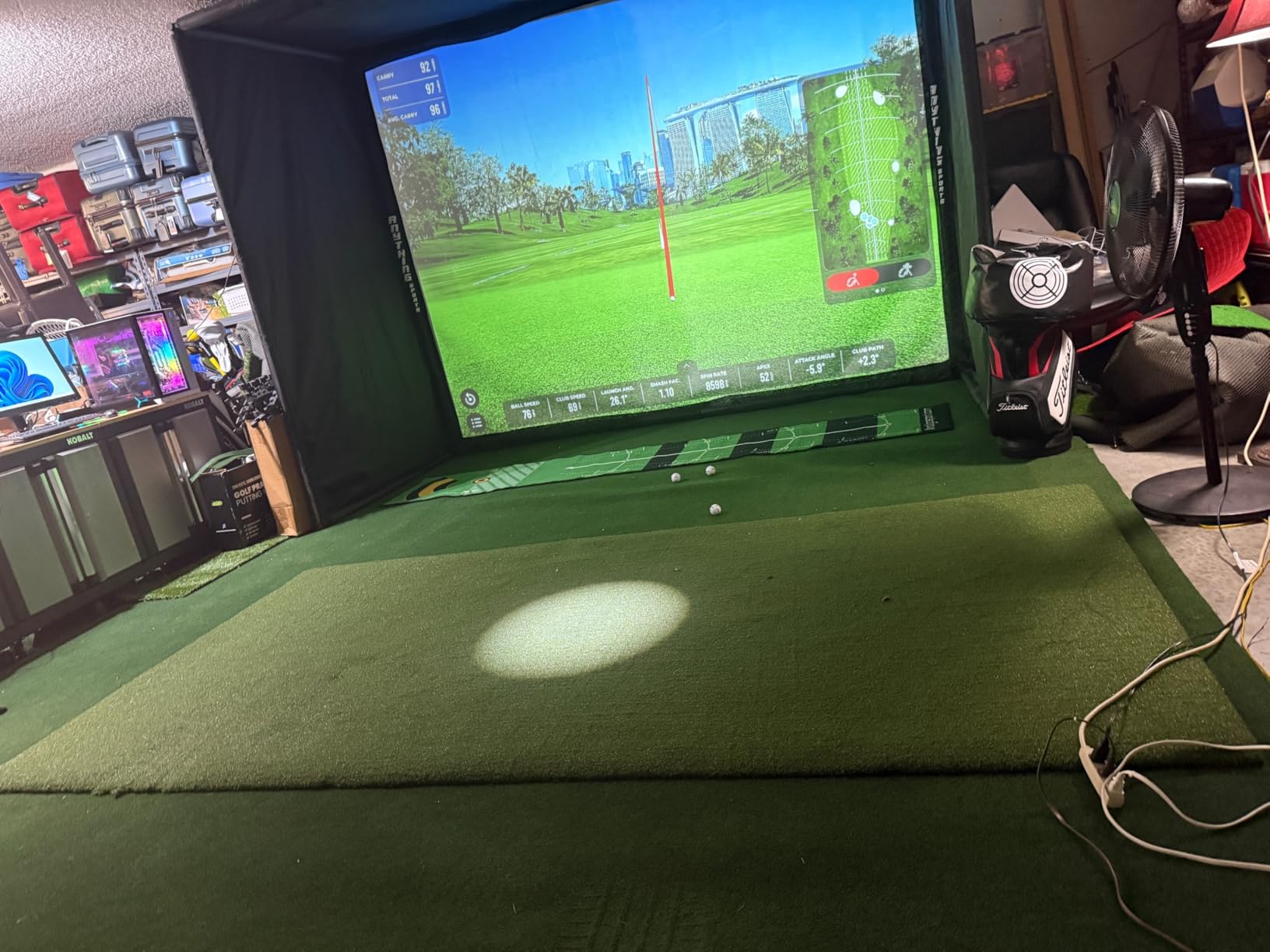 ALTRUISTIC Golf Artificial Grass Turf Pro Putting Green Mat 7ft x 13ft | Customized Sizes/ Indoor Outdoor customer photo 1