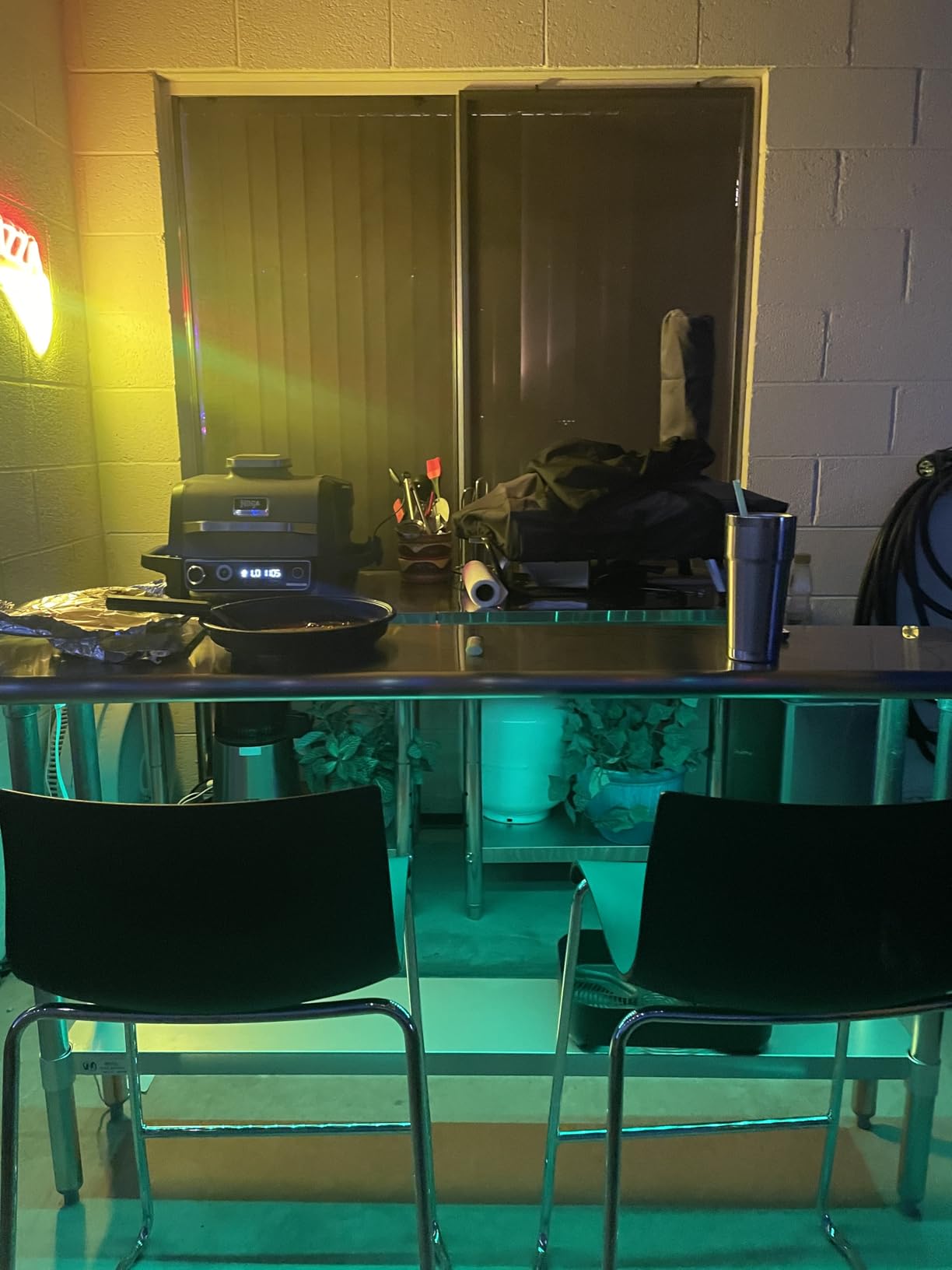 Hally Stainless Steel Table for Prep & Work 24 x 60 Inches NSF Commercial | Metal Heavy Duty Workbench, Adjustment Undershelf, for Kitchen, Restaurant, Home, Hotel, Garage, Pizza Oven, Galvanized Legs customer photo 1