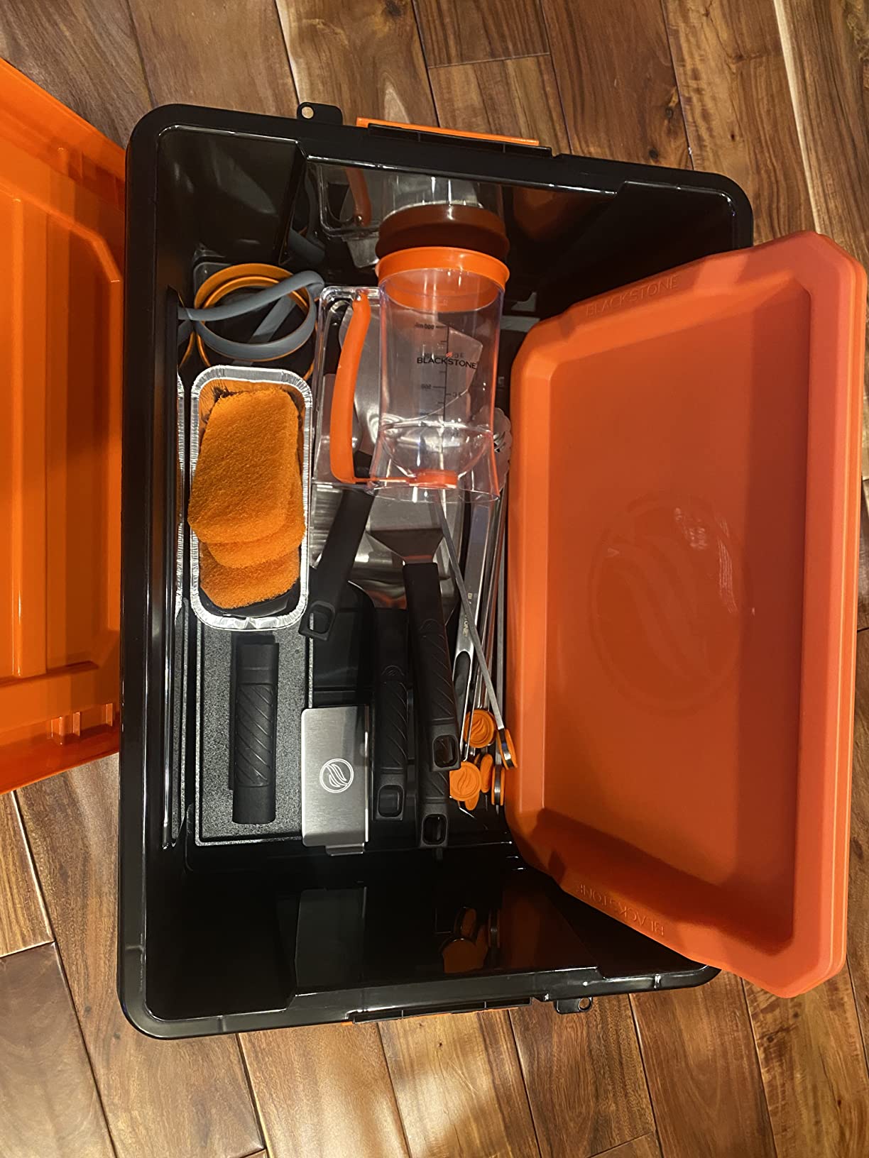 IRIS USA Lockable Storage Bins with Lids, 12 Gallon Heavy Duty, 2 Pack | Made in USA with lockable latches for garage organization, moving, camping gear, tools, equipment, and seasonal storage customer photo 1